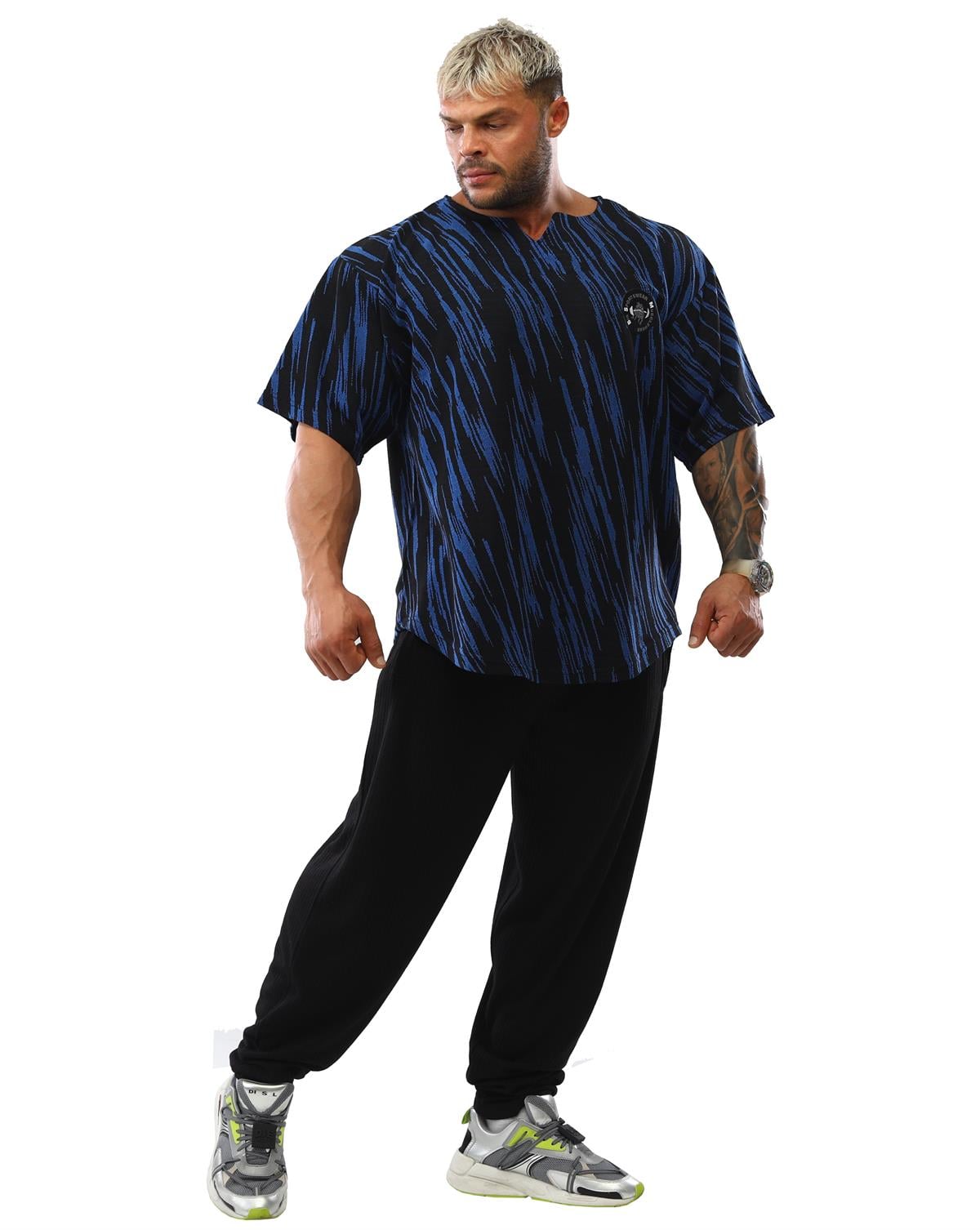 Men's Oversize Rag Top Gym T-shirt