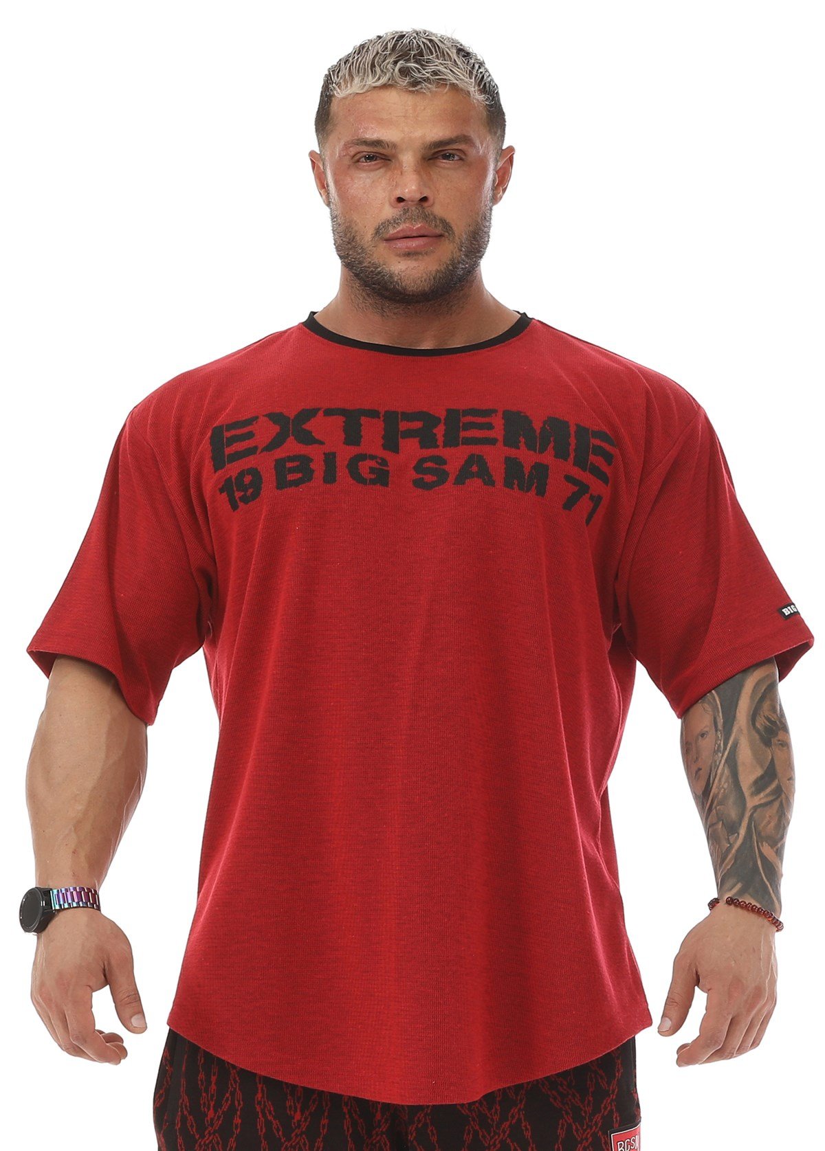 Men's Oversize Rag Top Gym T-shirt