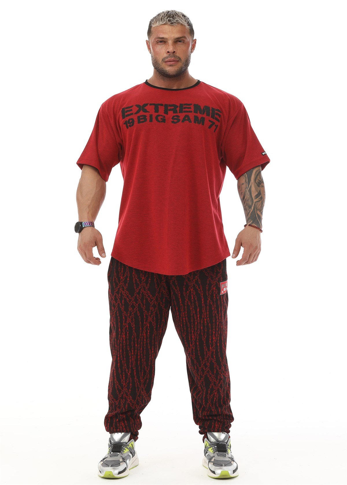 Men's Oversize Rag Top Gym T-shirt