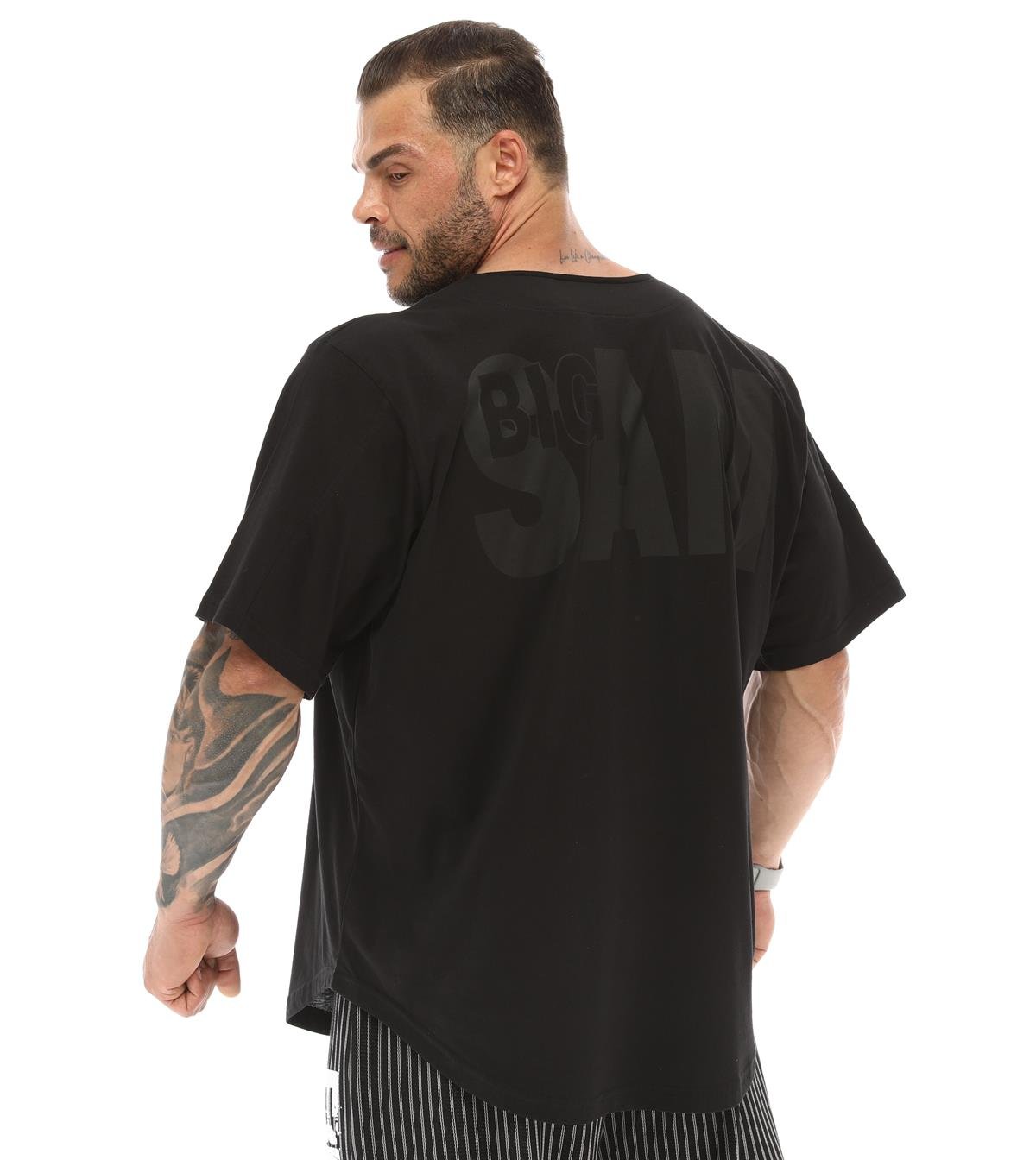 Men's Oversize Rag Top Gym T-shirt