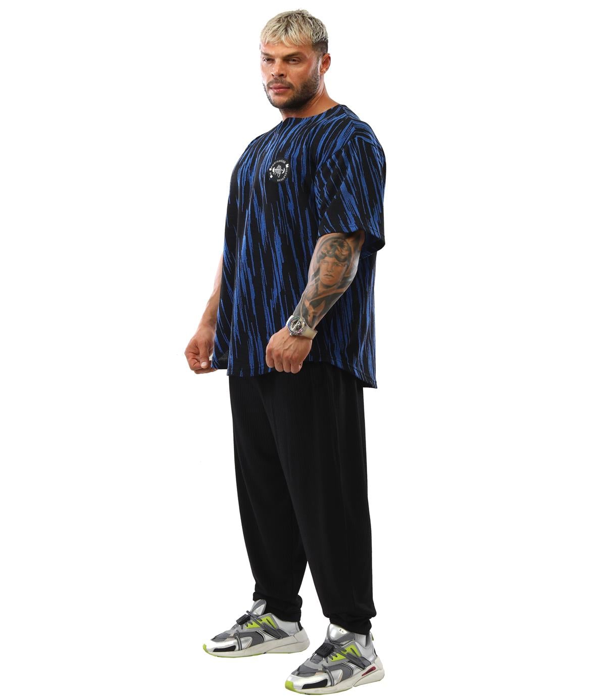 Men's Oversize Rag Top Gym T-shirt