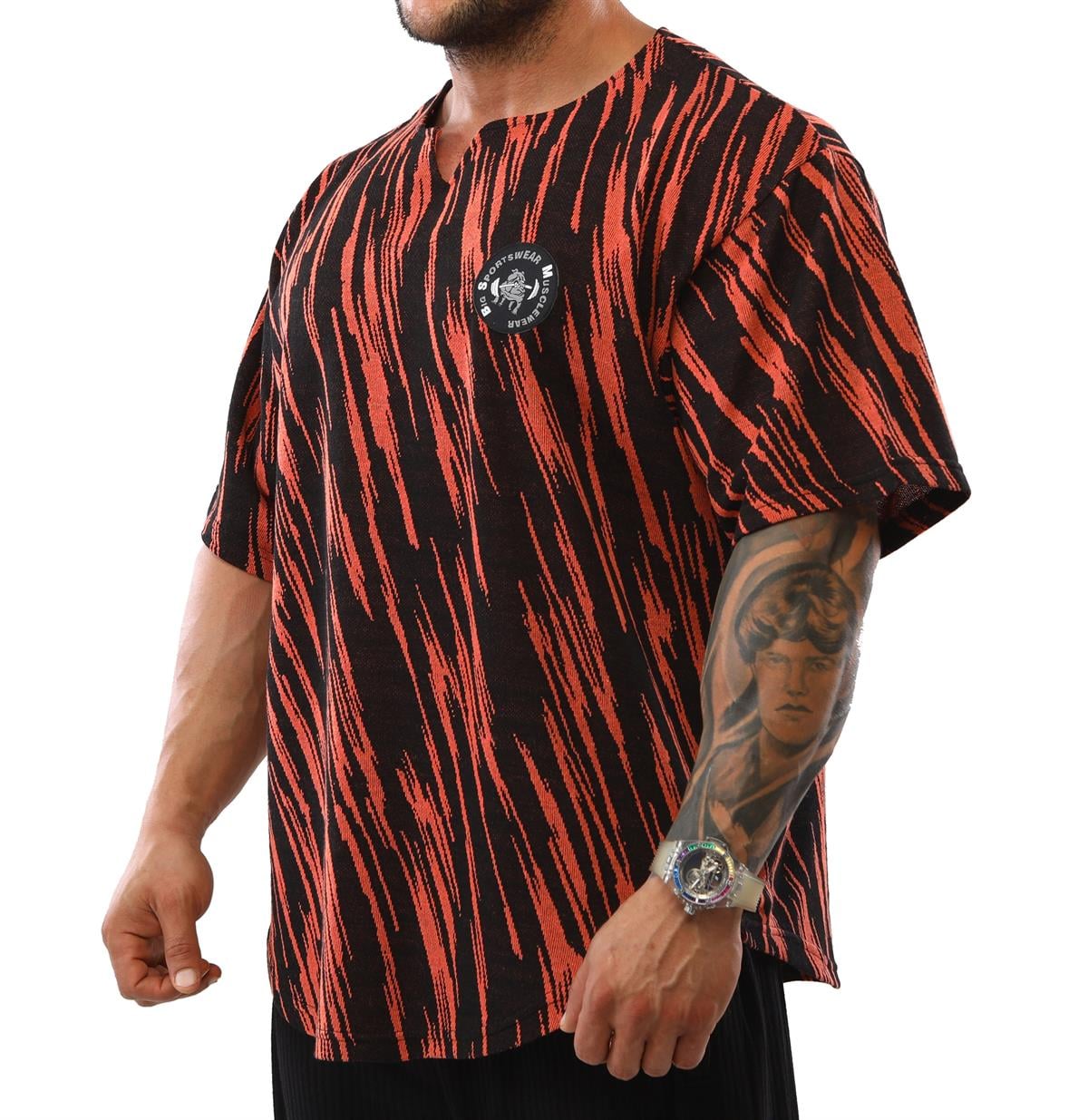 Men's Oversize Rag Top Gym T-shirt