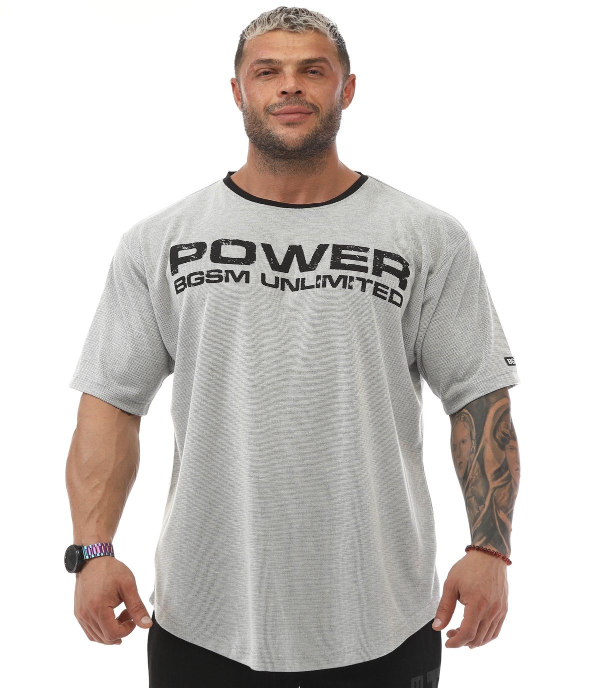 Men's Oversize Rag Top Gym T-shirt