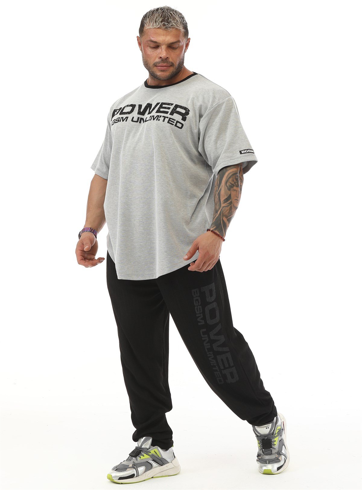 Men's Oversize Rag Top Gym T-shirt