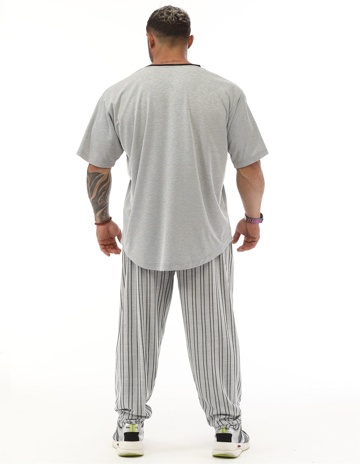 Men's Oversize Rag Top Gym T-shirt