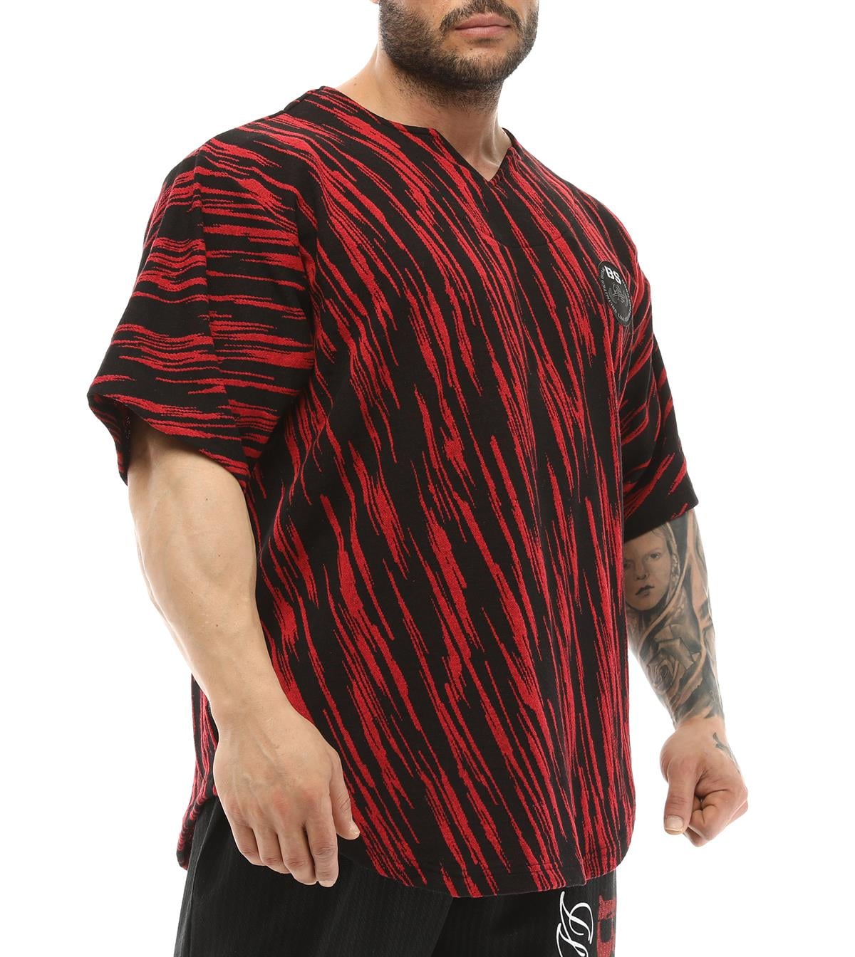 Men's Oversize Rag Top Gym T-shirt
