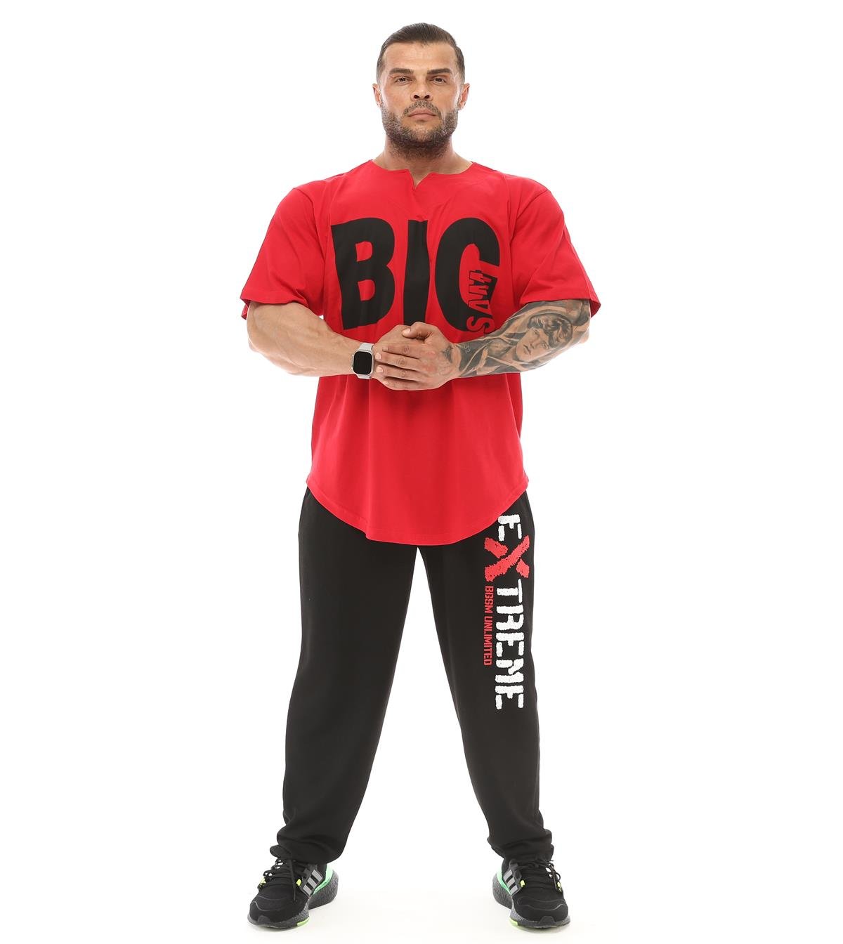 Men's Oversize Rag Top Gym T-shirt