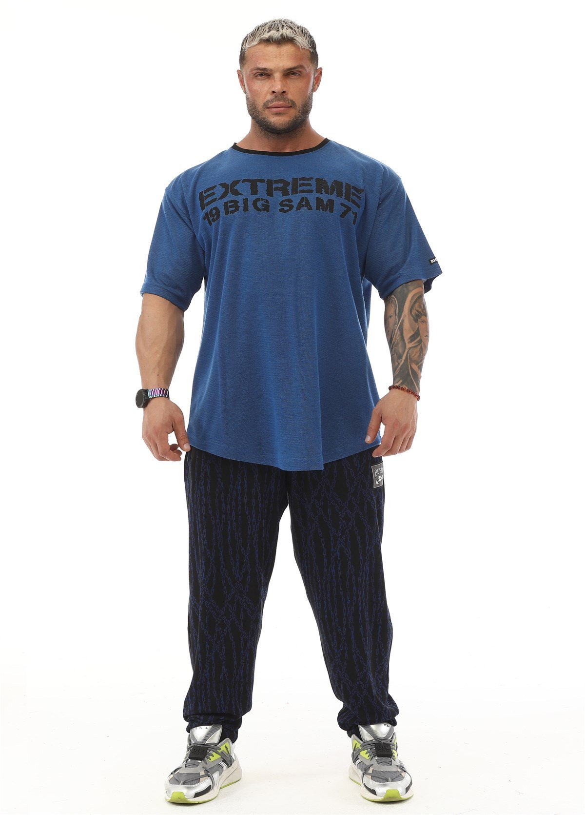 Men's Oversize Rag Top Gym T-shirt