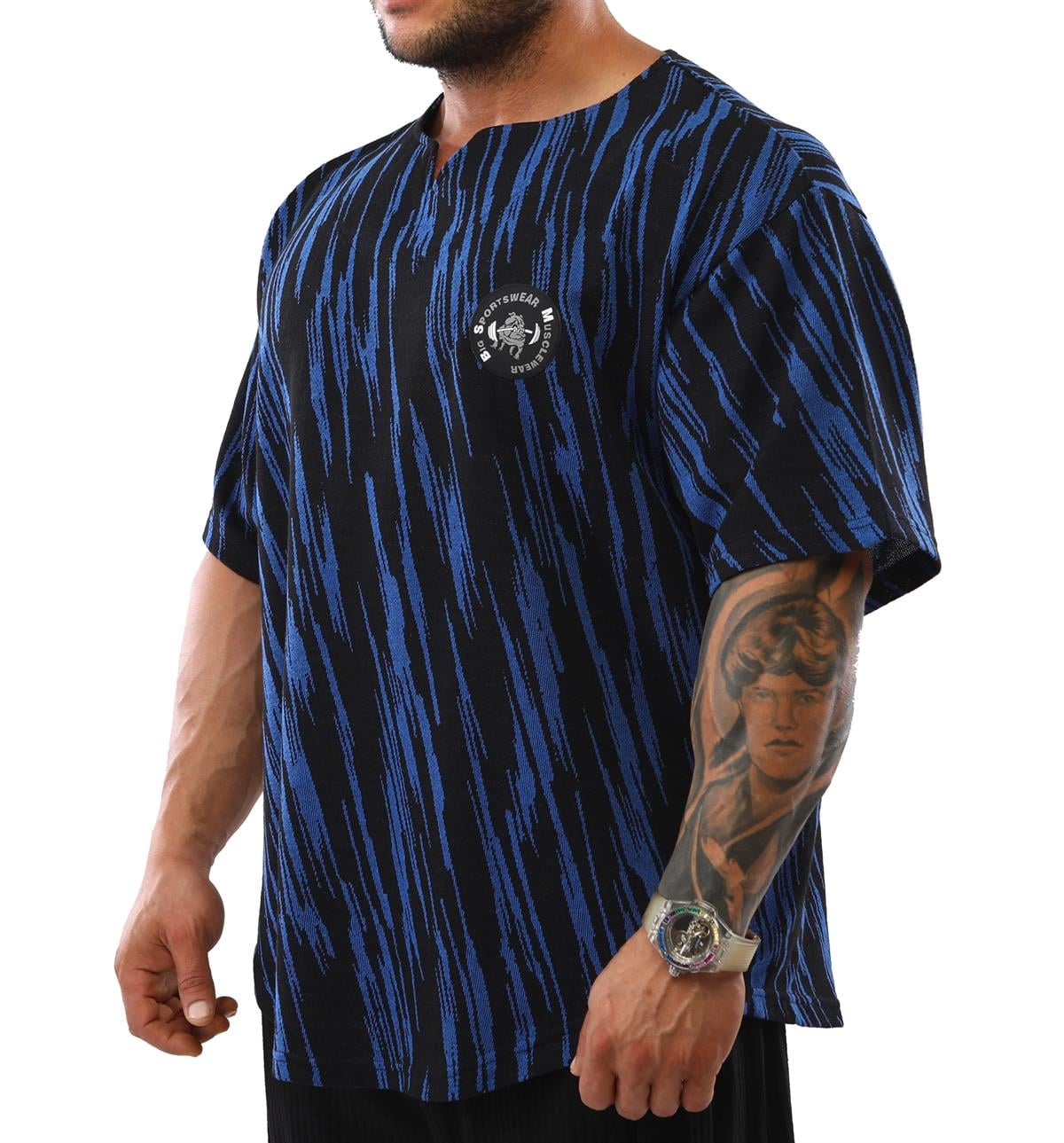Men's Oversize Rag Top Gym T-shirt