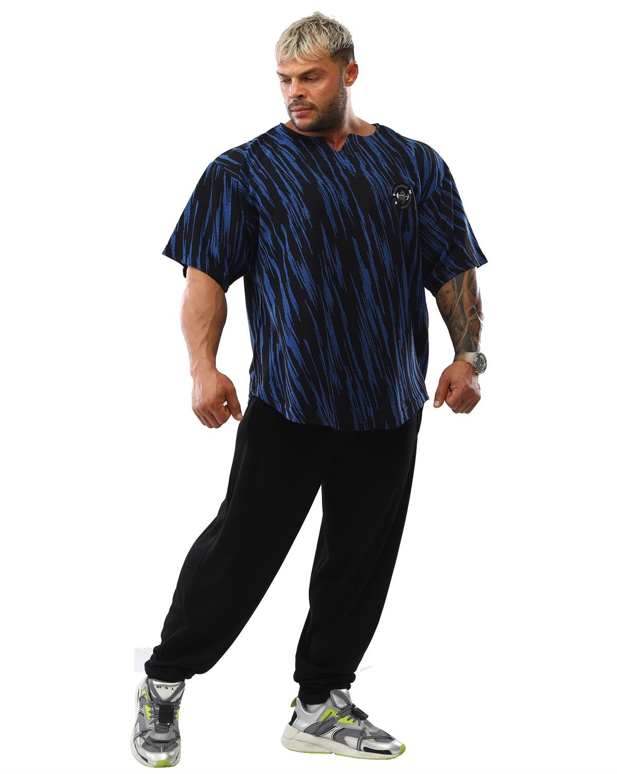 Men's Oversize Rag Top Gym T-shirt