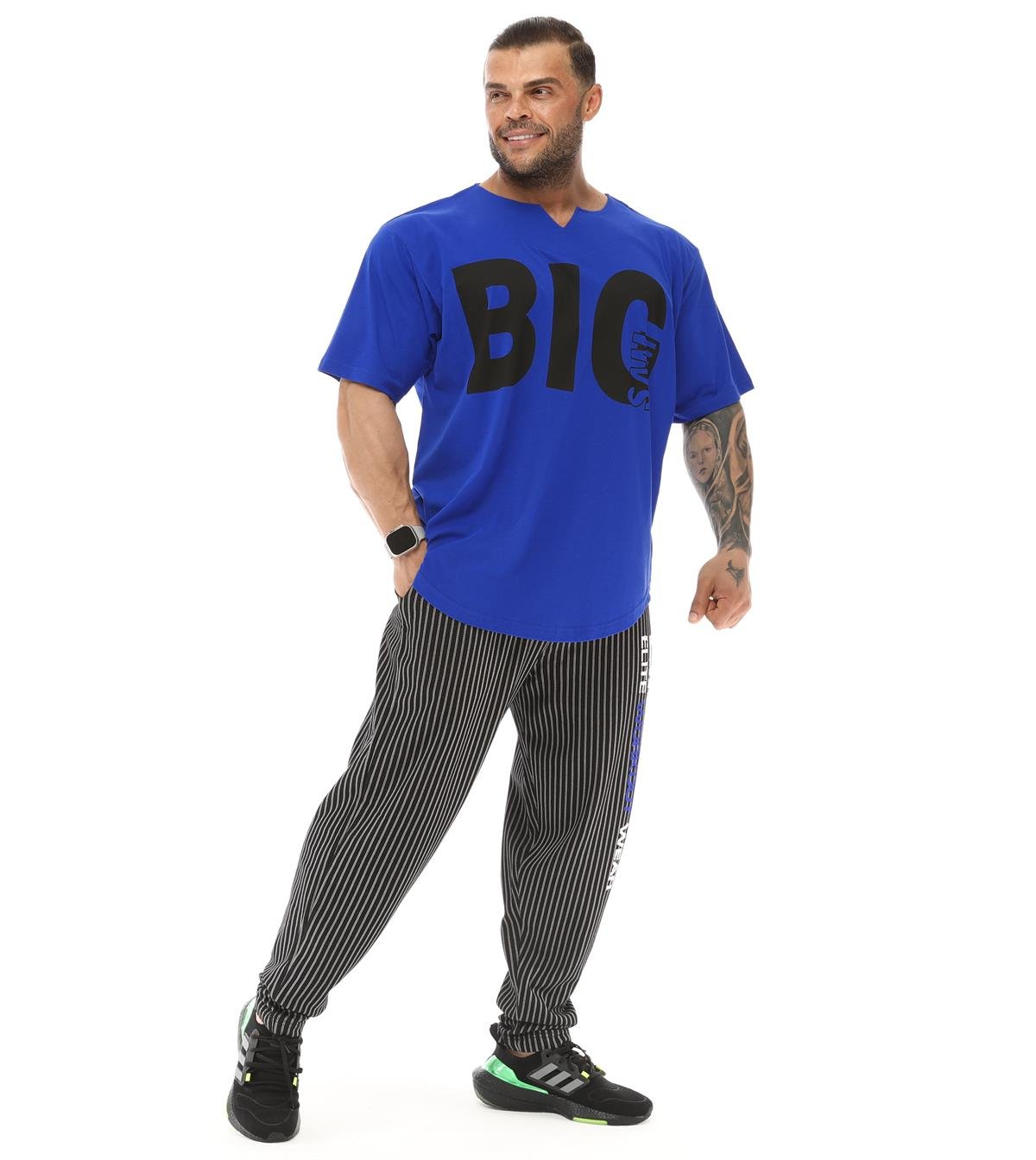 Men's Oversize Rag Top Gym T-shirt