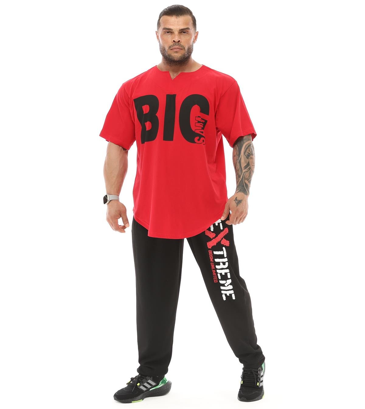 Men's Oversize Rag Top Gym T-shirt