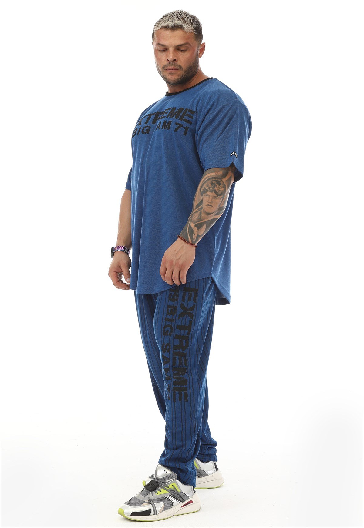 Men's Oversize Rag Top Gym T-shirt