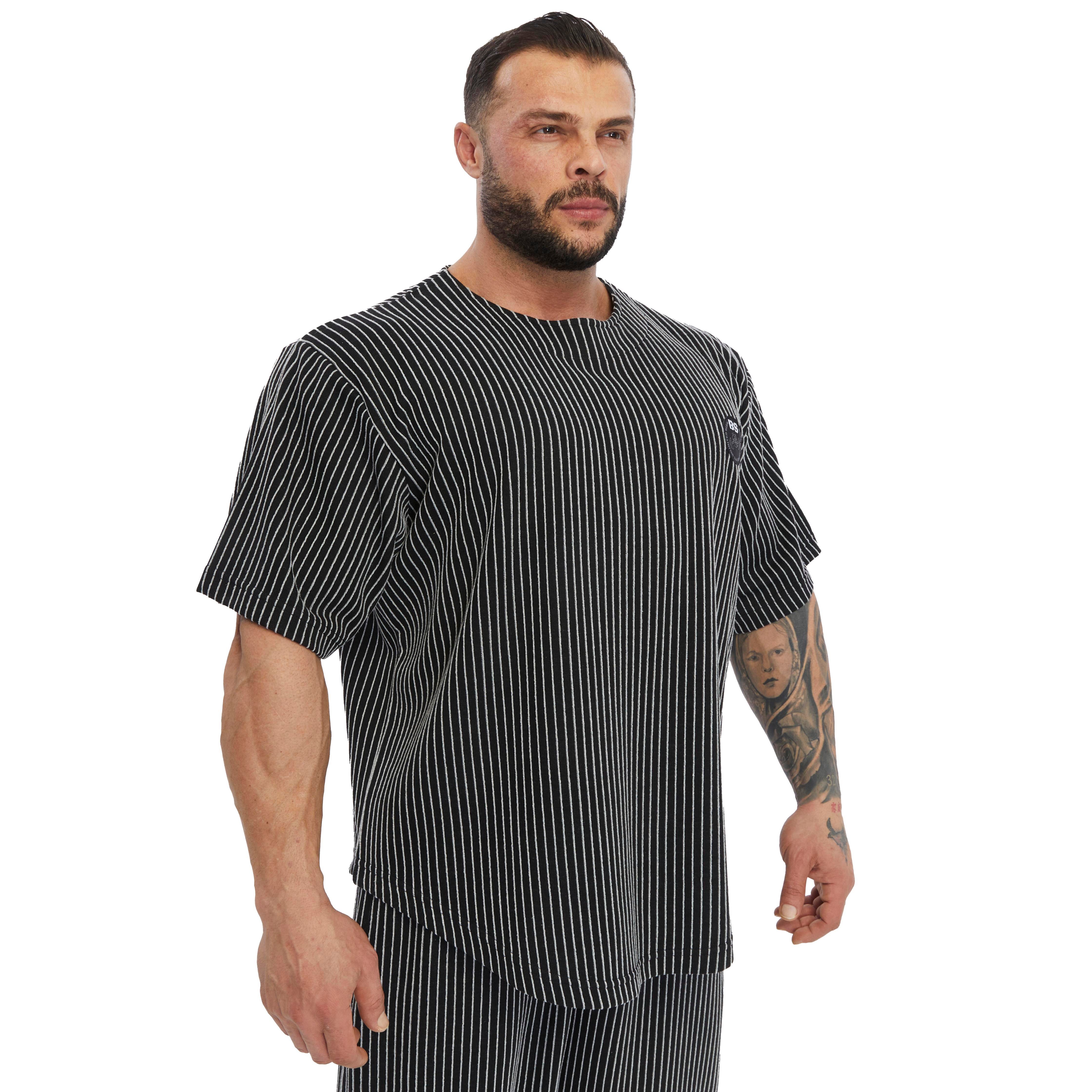 Men's Oversize Rag Top T-shirt Textured Fabric