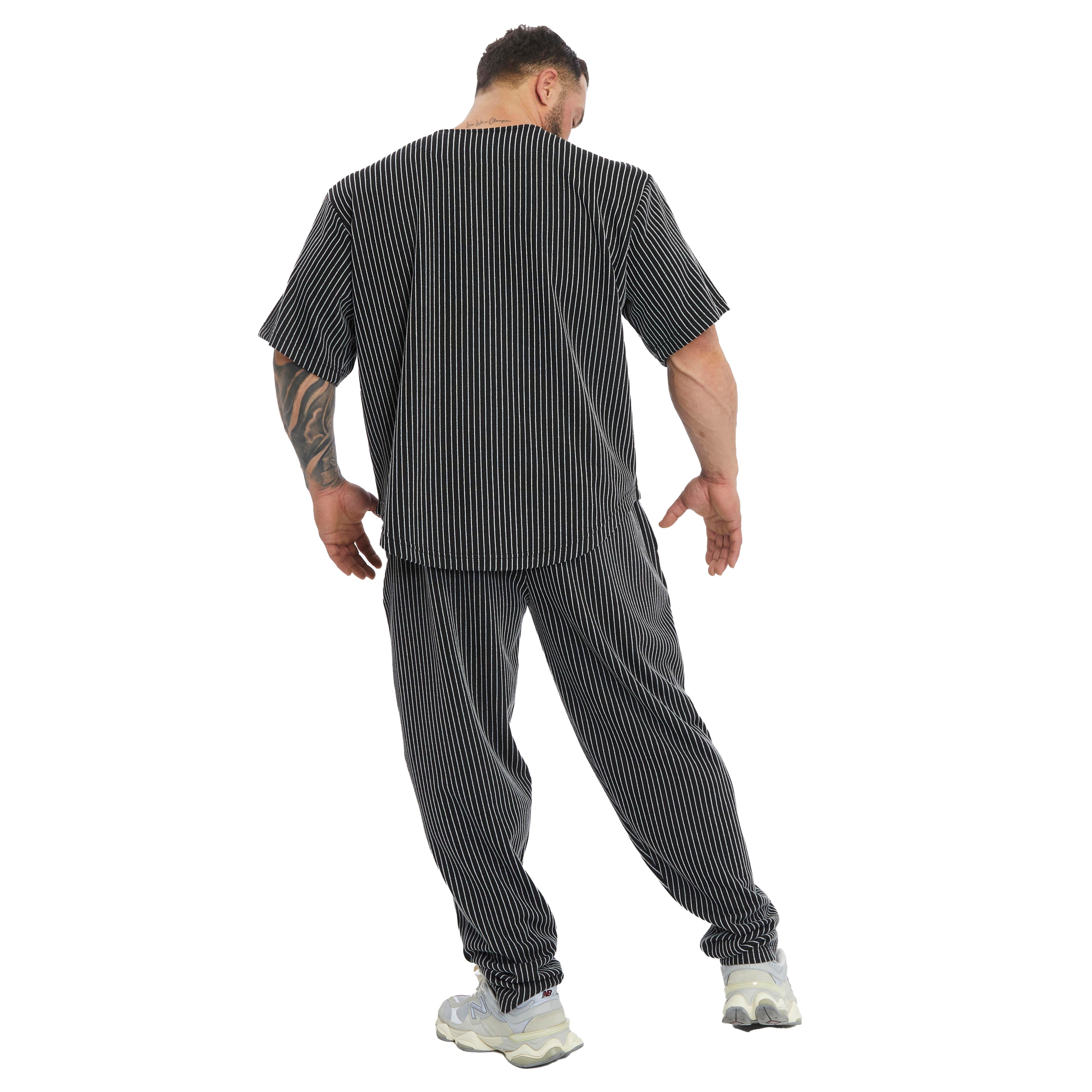 Men's Oversize Rag Top T-shirt Textured Fabric