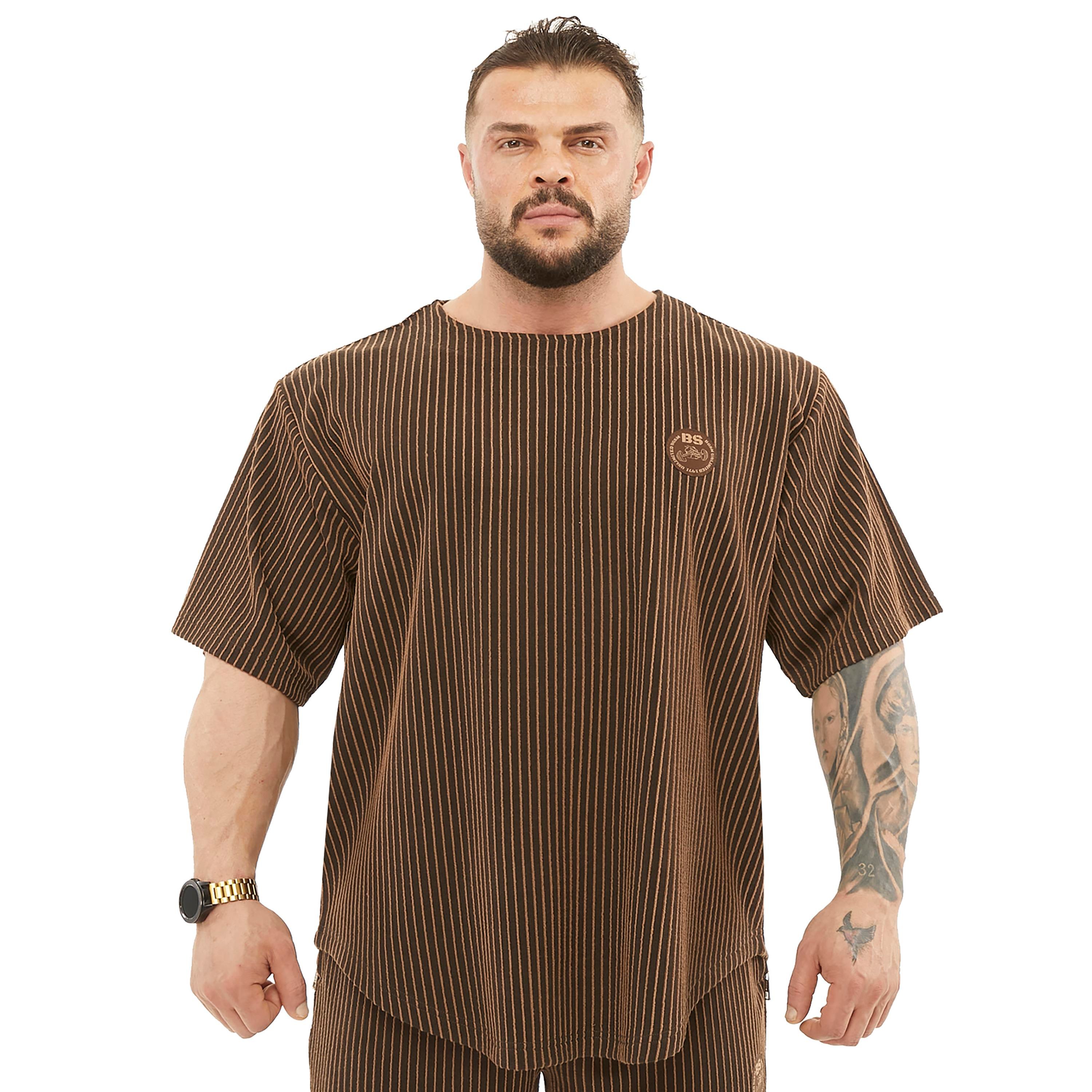 Men's Oversize Rag Top T-shirt Textured Fabric