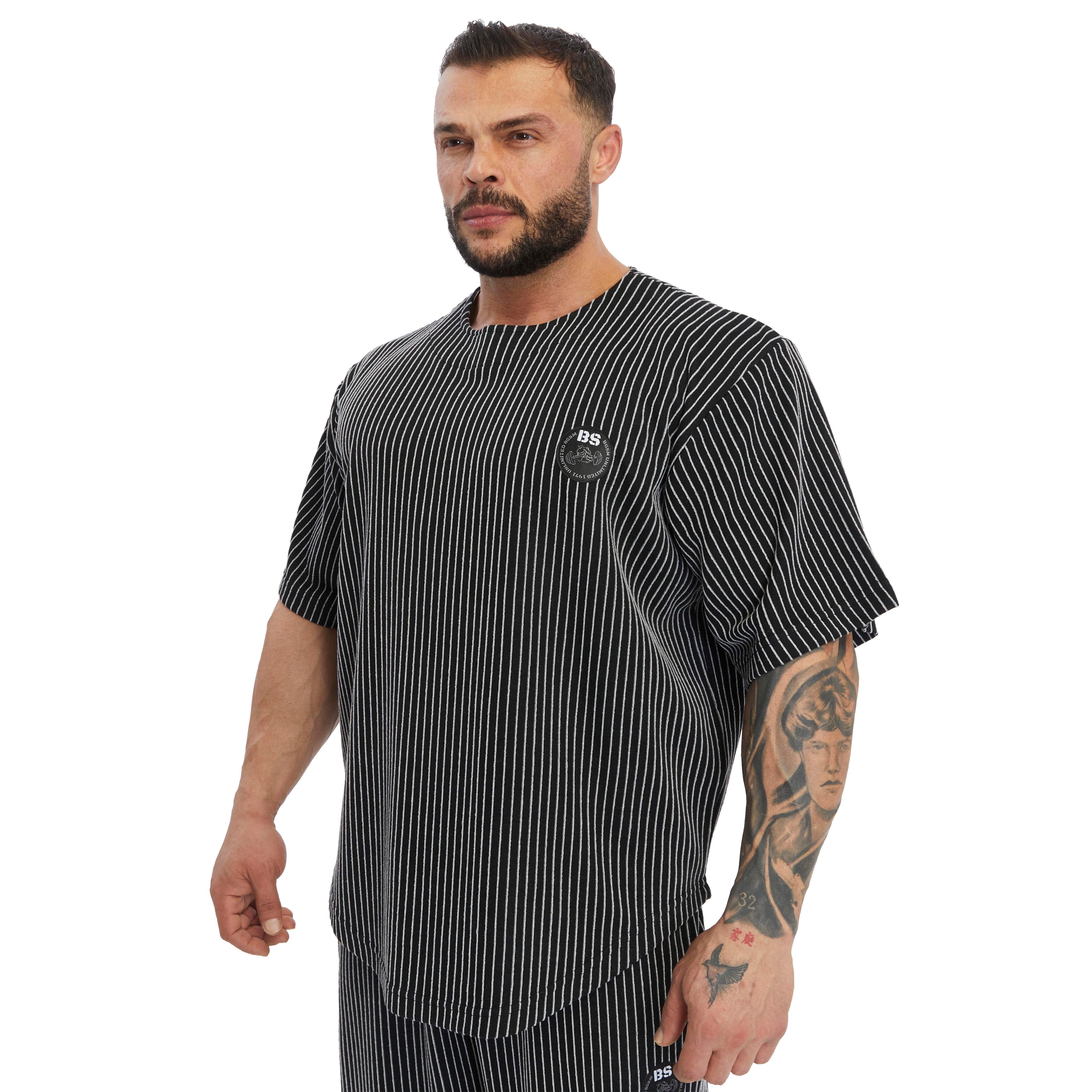 Men's Oversize Rag Top T-shirt Textured Fabric