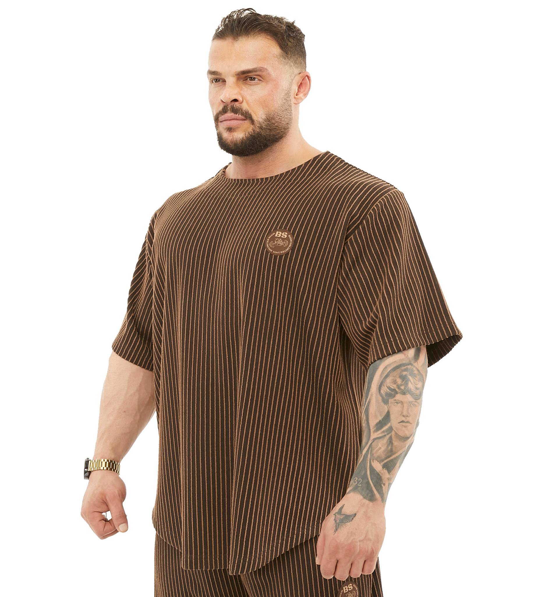 Men's Oversize Rag Top T-shirt Textured Fabric