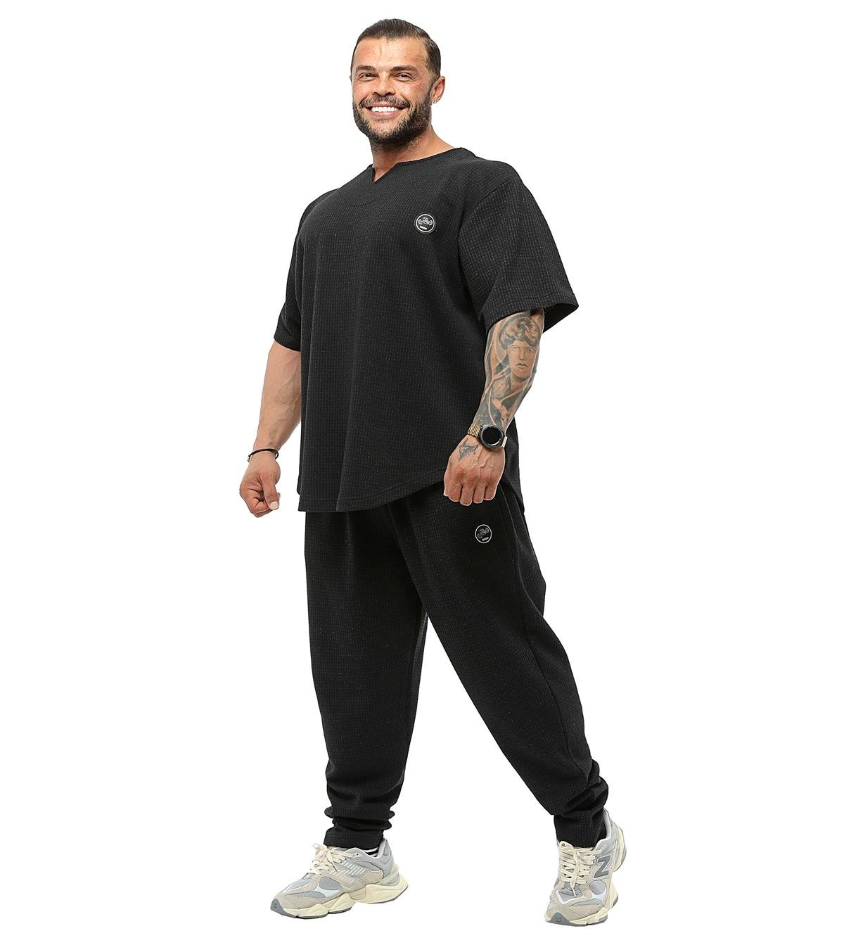 Men's Oversize Rag Top Thick Fabric T-shirt