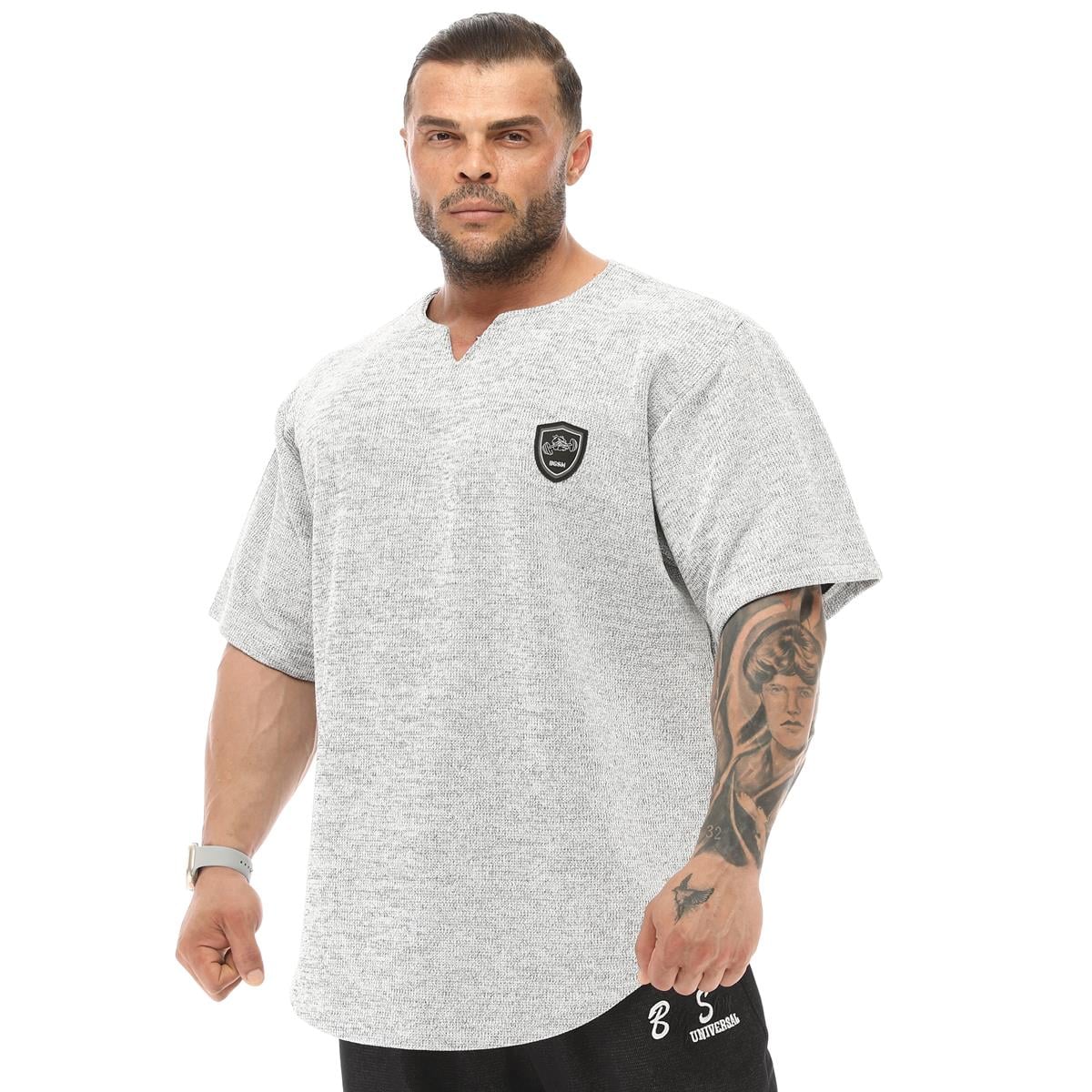 Men's Oversize Rag Top Thick Fabric T-shirt