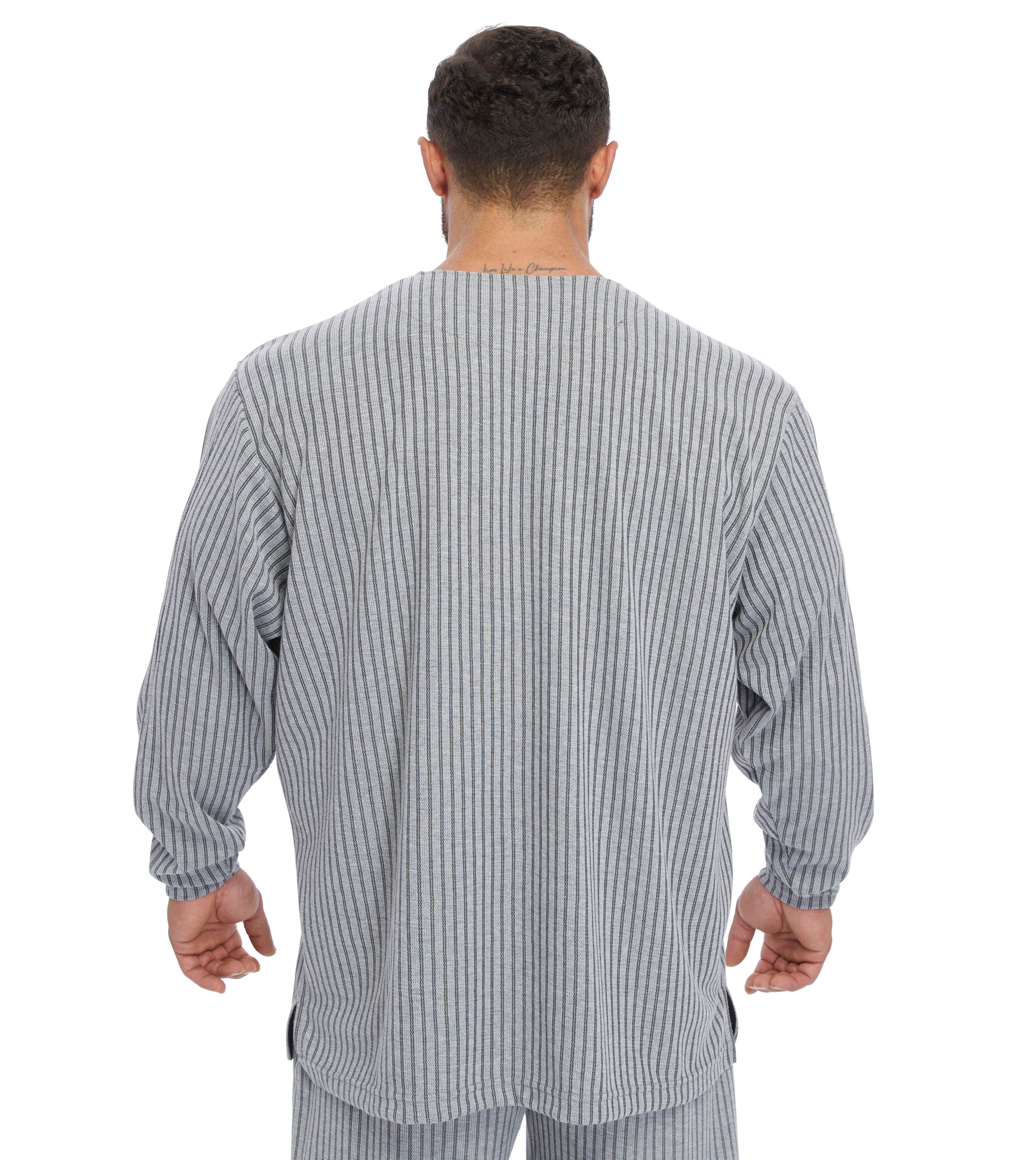 Men's Oversize Striped Sweatshirt 