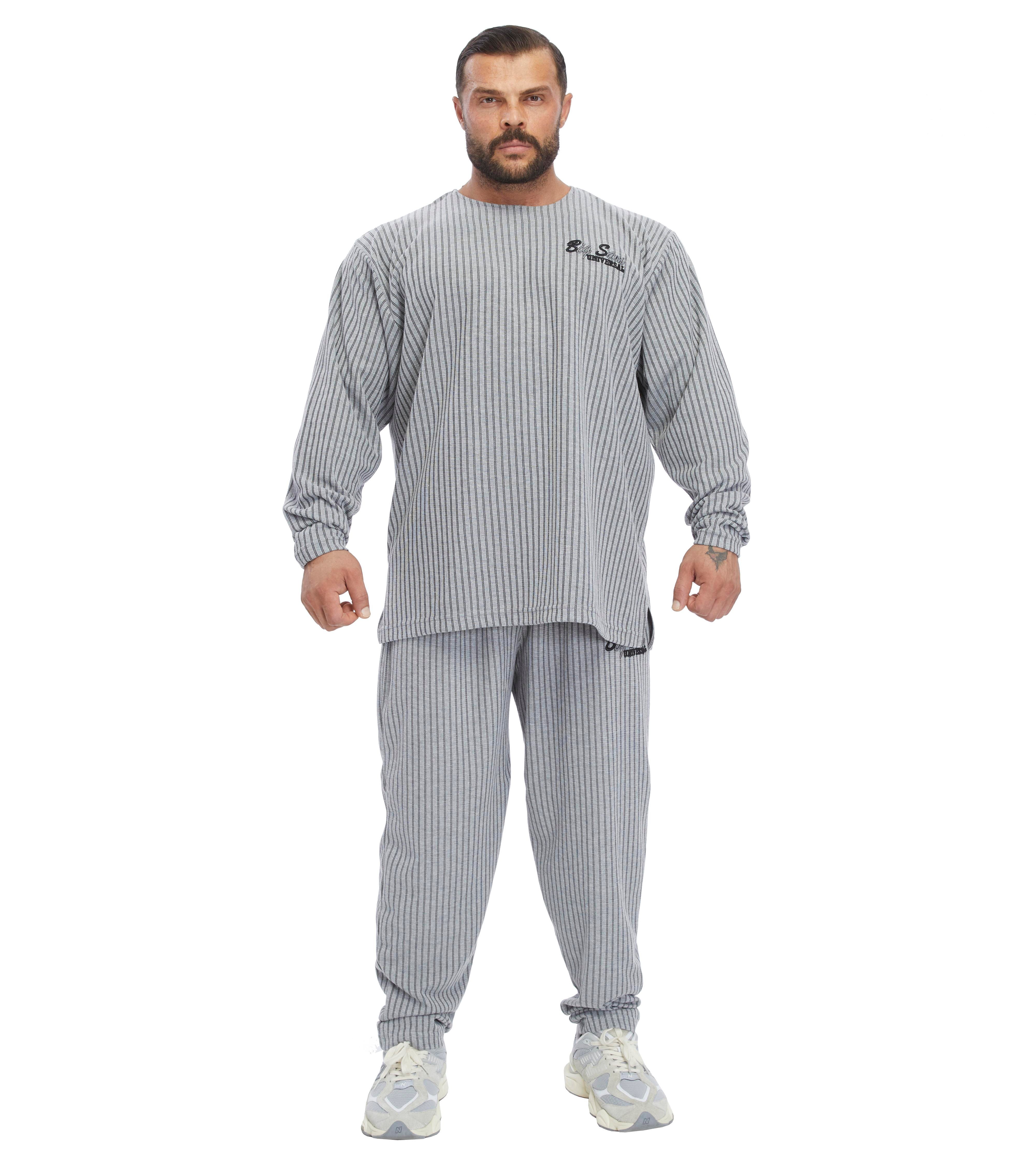 Men's Oversize Striped Sweatshirt 