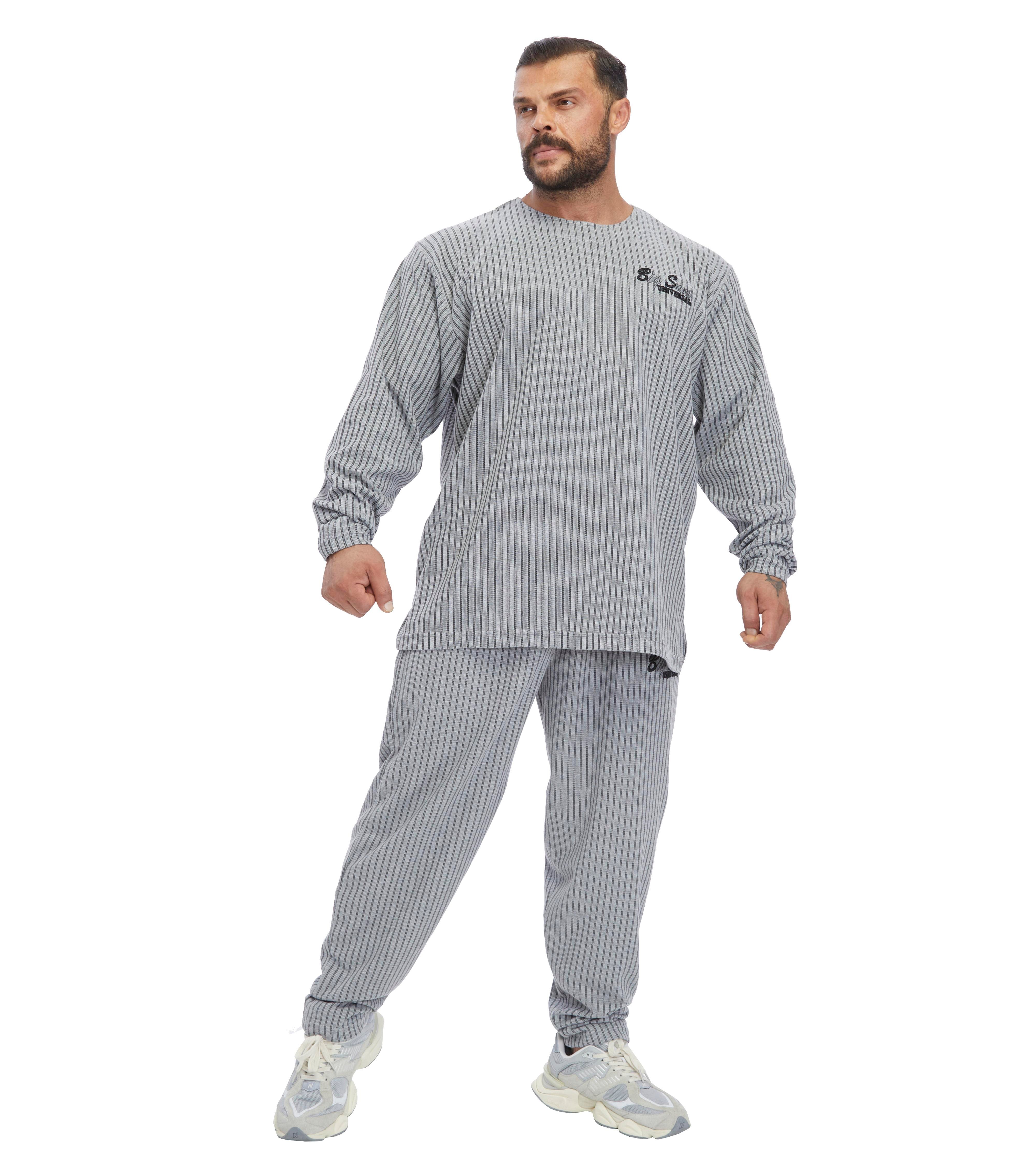 Men's Oversize Striped Sweatshirt 