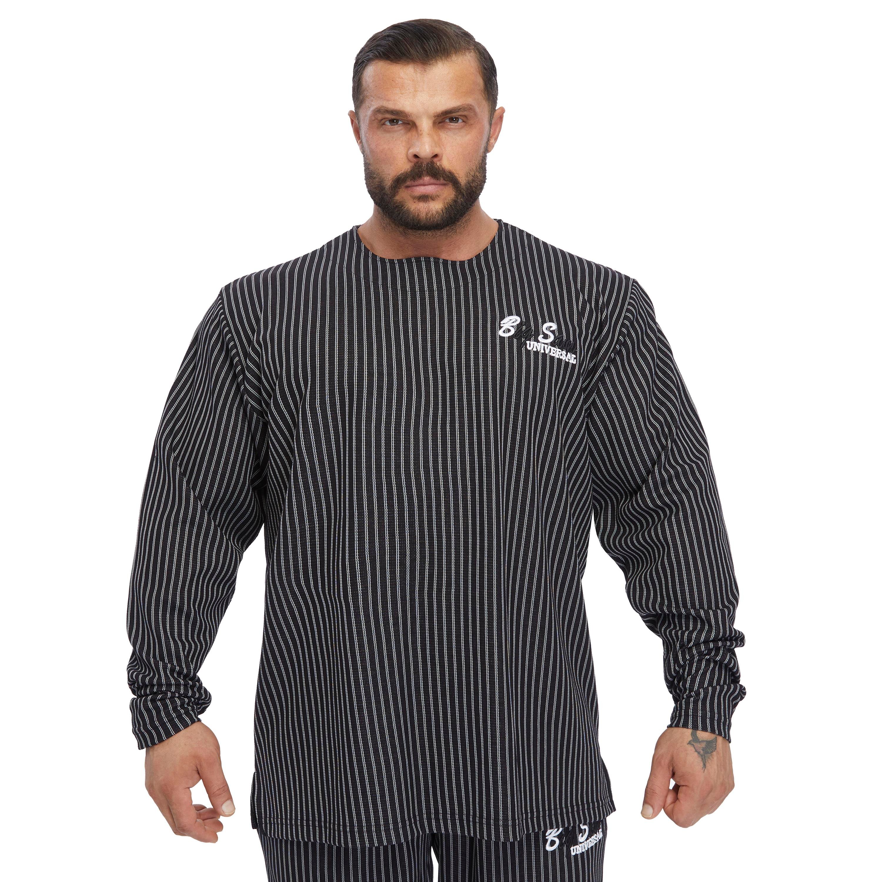 Men's Oversize Striped Sweatshirt 