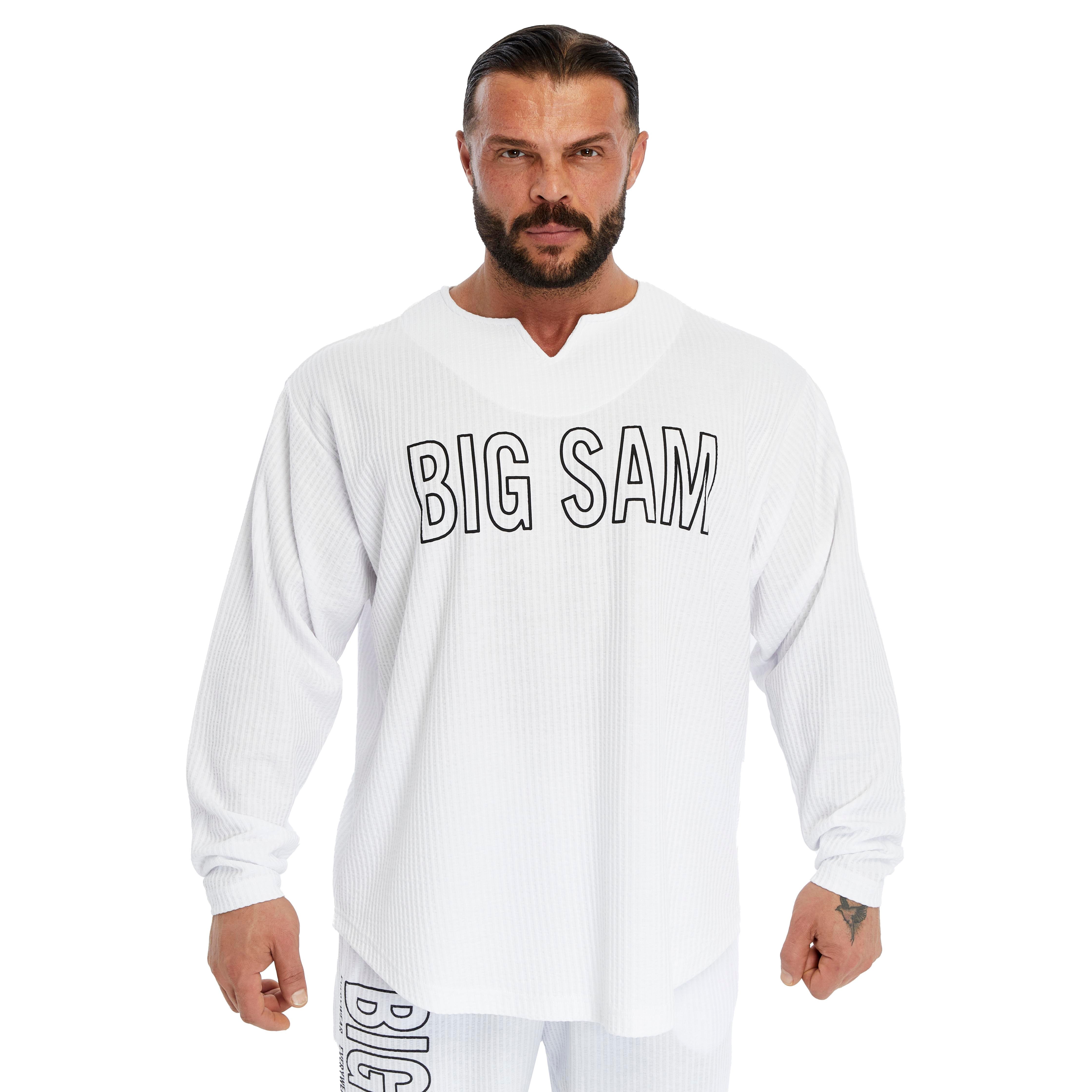 Men's Oversize Sweatshirt Long Sleeve Cotton Rag Top