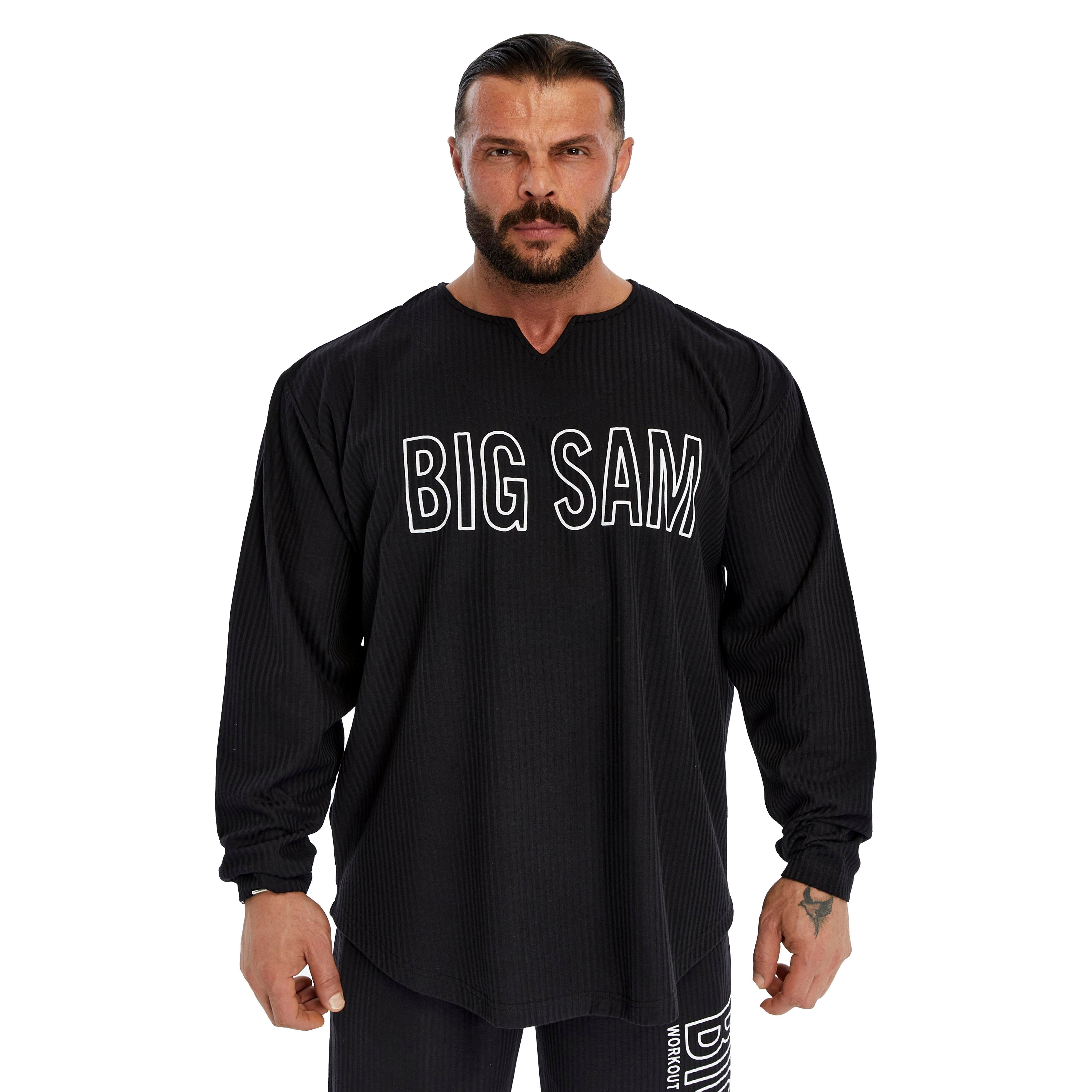 Men's Oversize Sweatshirt Long Sleeve Cotton Rag Top