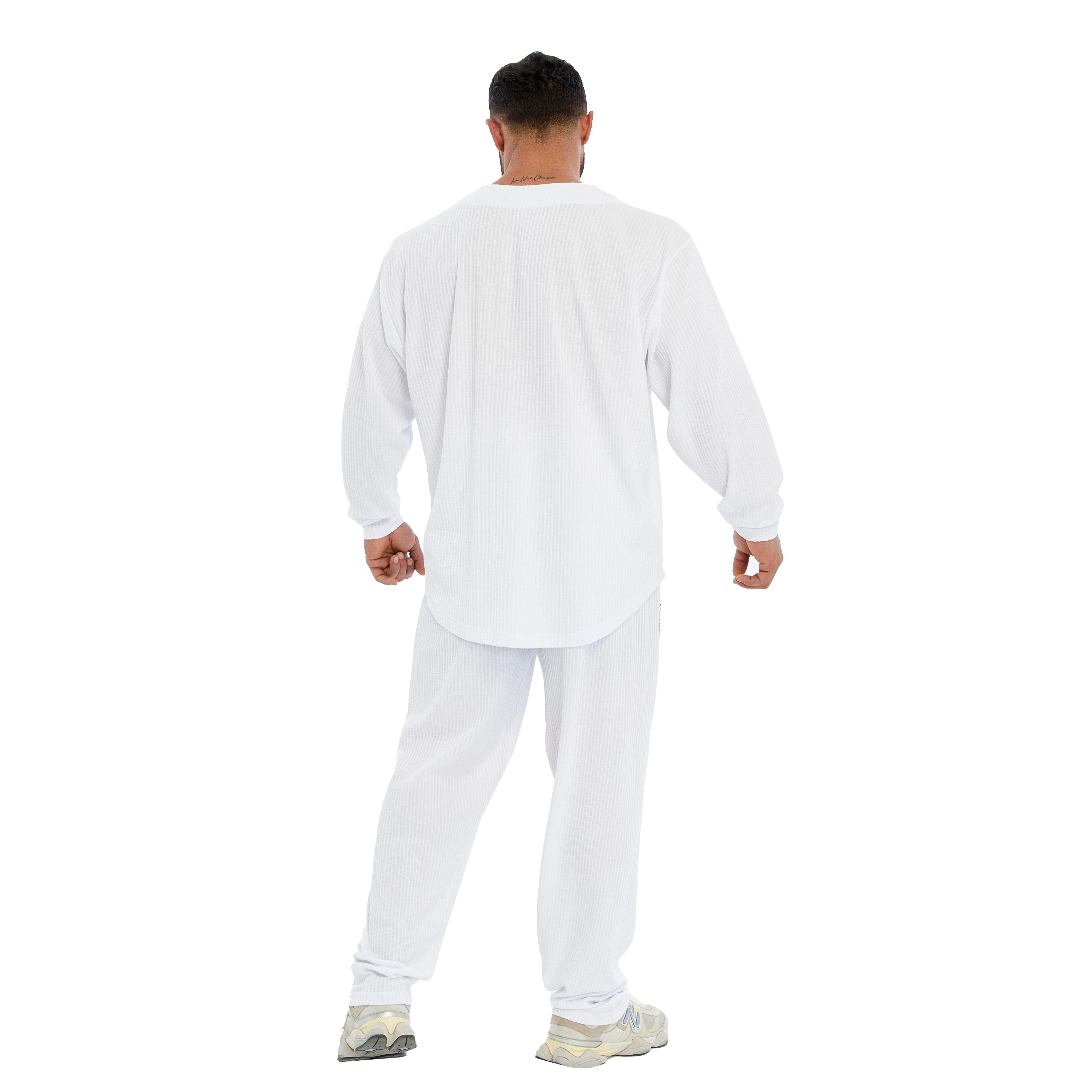 Men's Oversize Sweatshirt Long Sleeve Cotton Rag Top