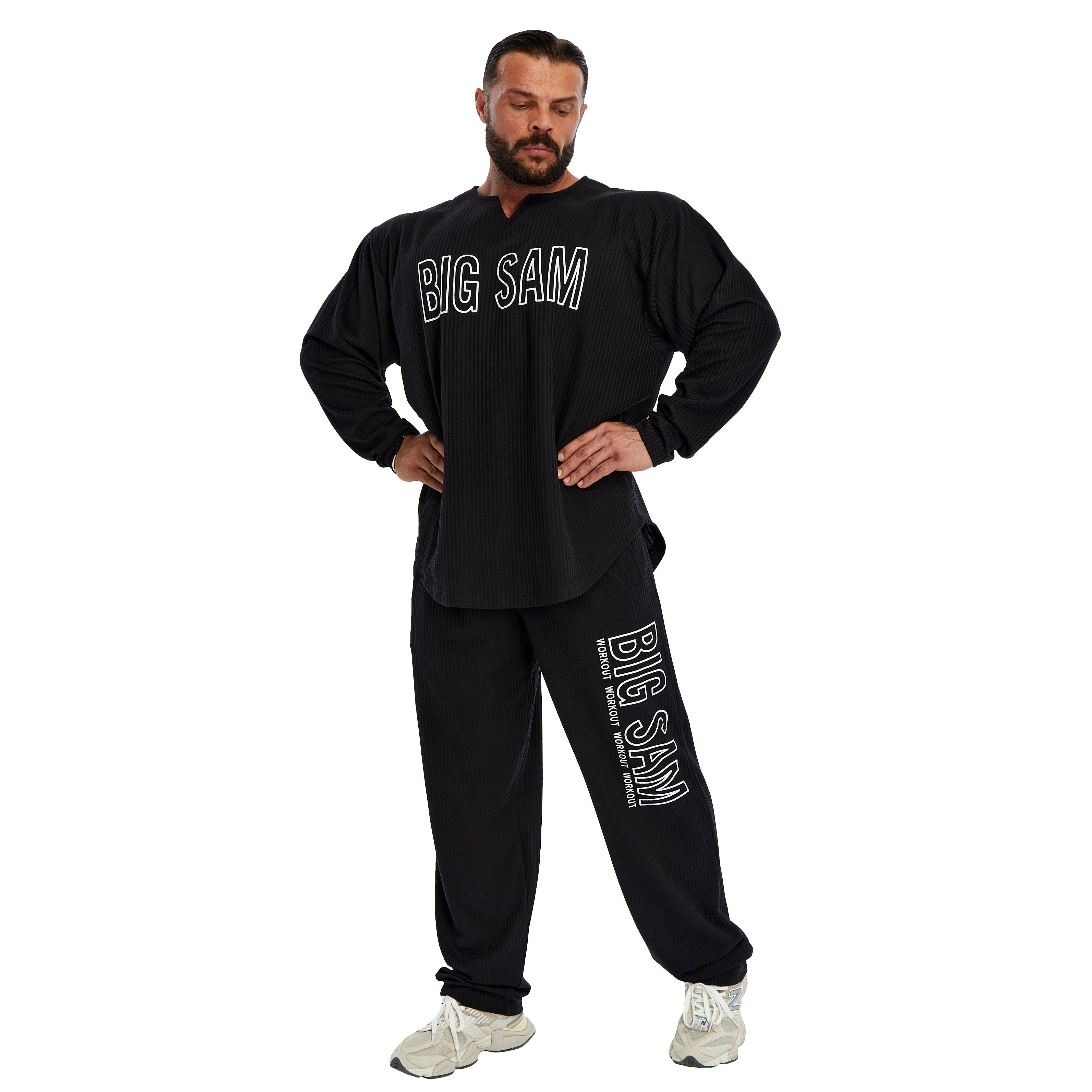 Men's Oversize Sweatshirt Long Sleeve Cotton Rag Top