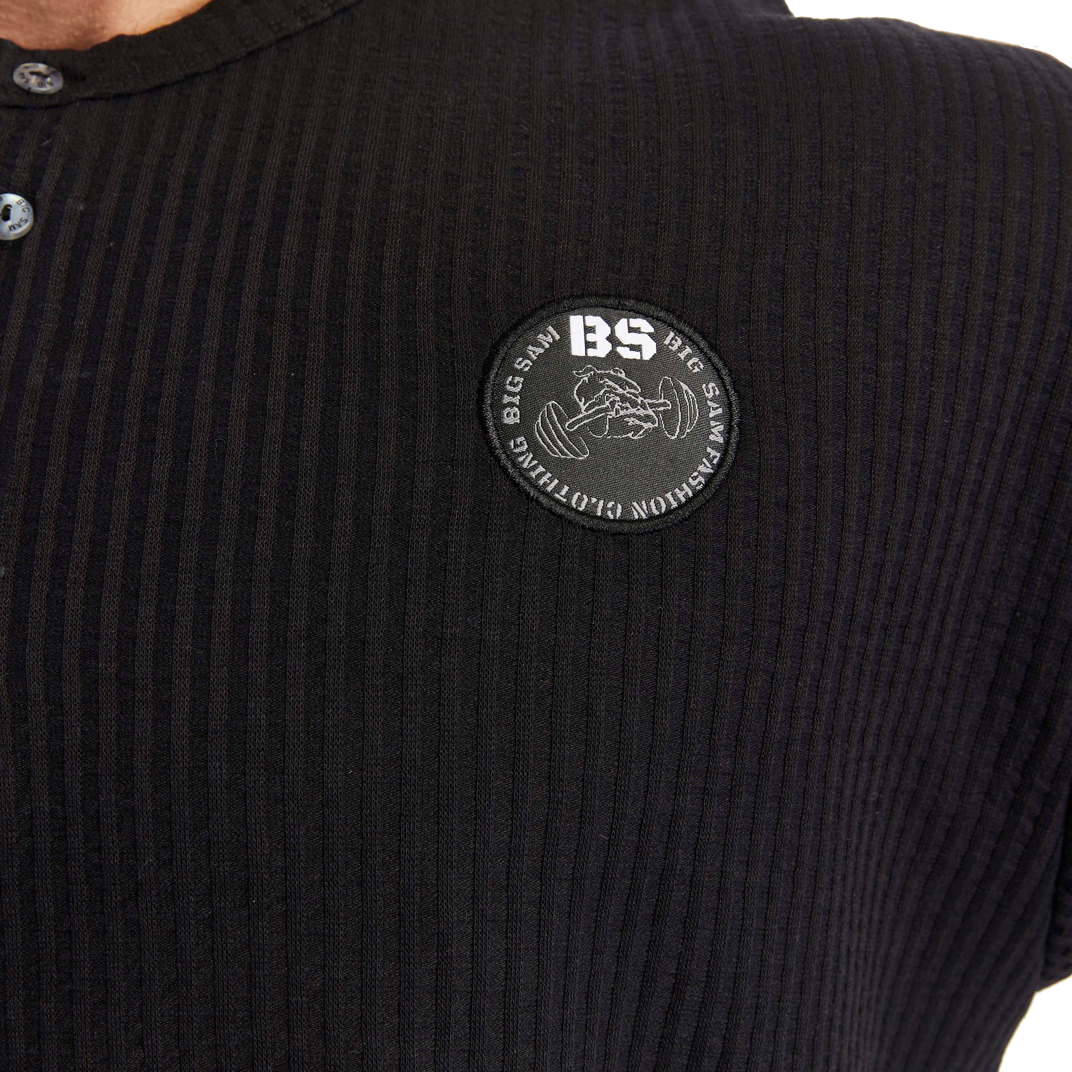 Men's Oversize T-shirt Button Down Rag Top