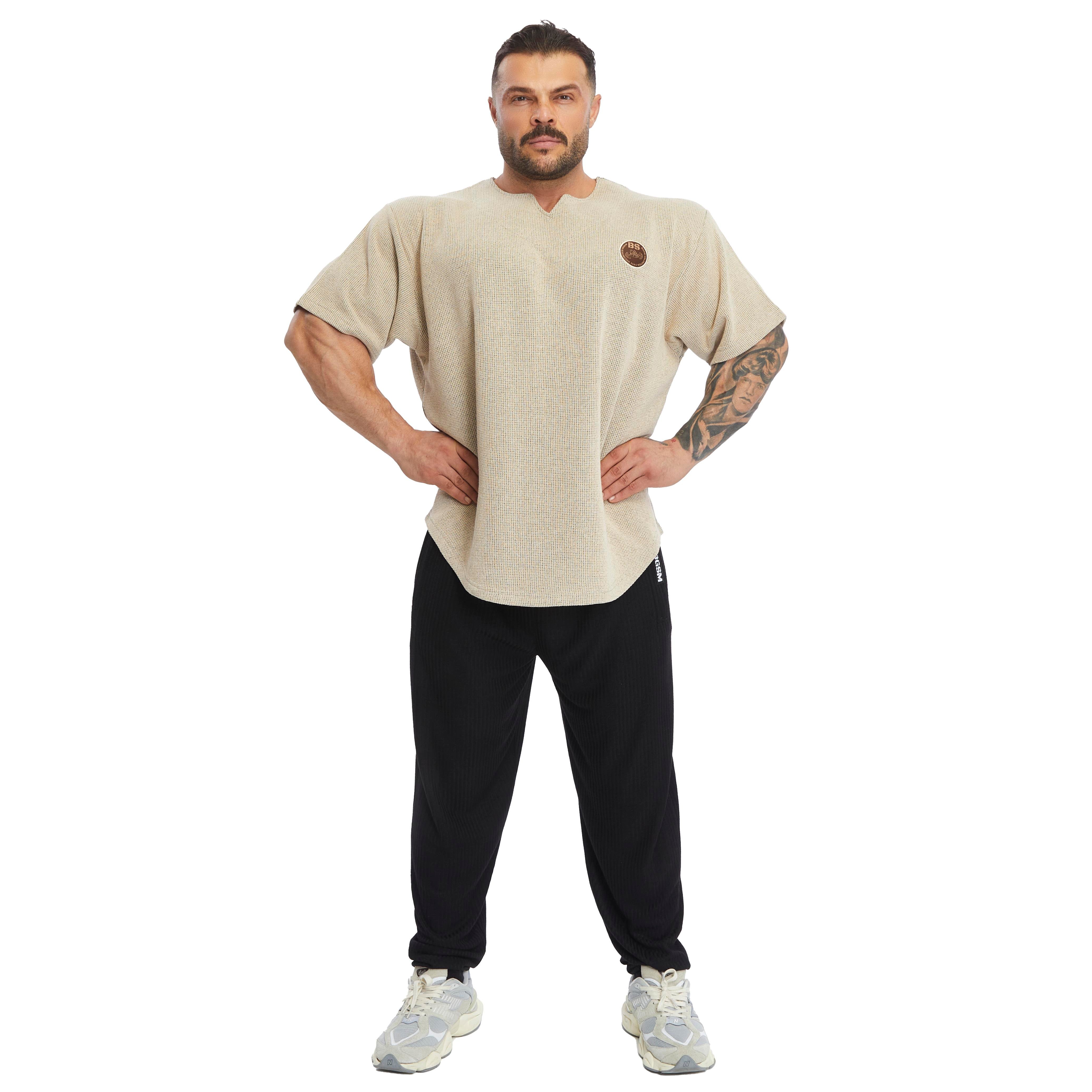 Men's Oversize Textured Fabric Cotton T-shirt