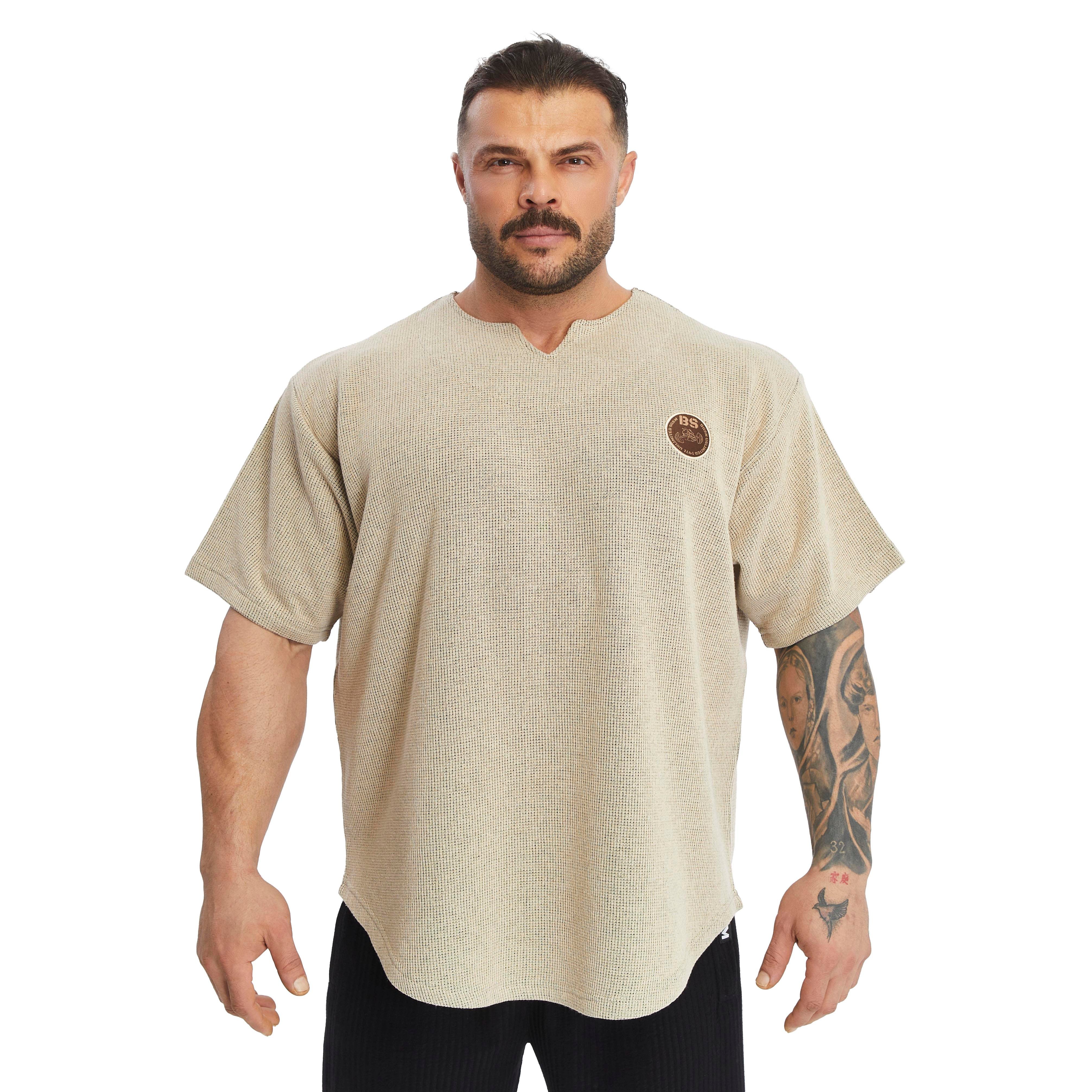 Men's Oversize Textured Fabric Cotton T-shirt
