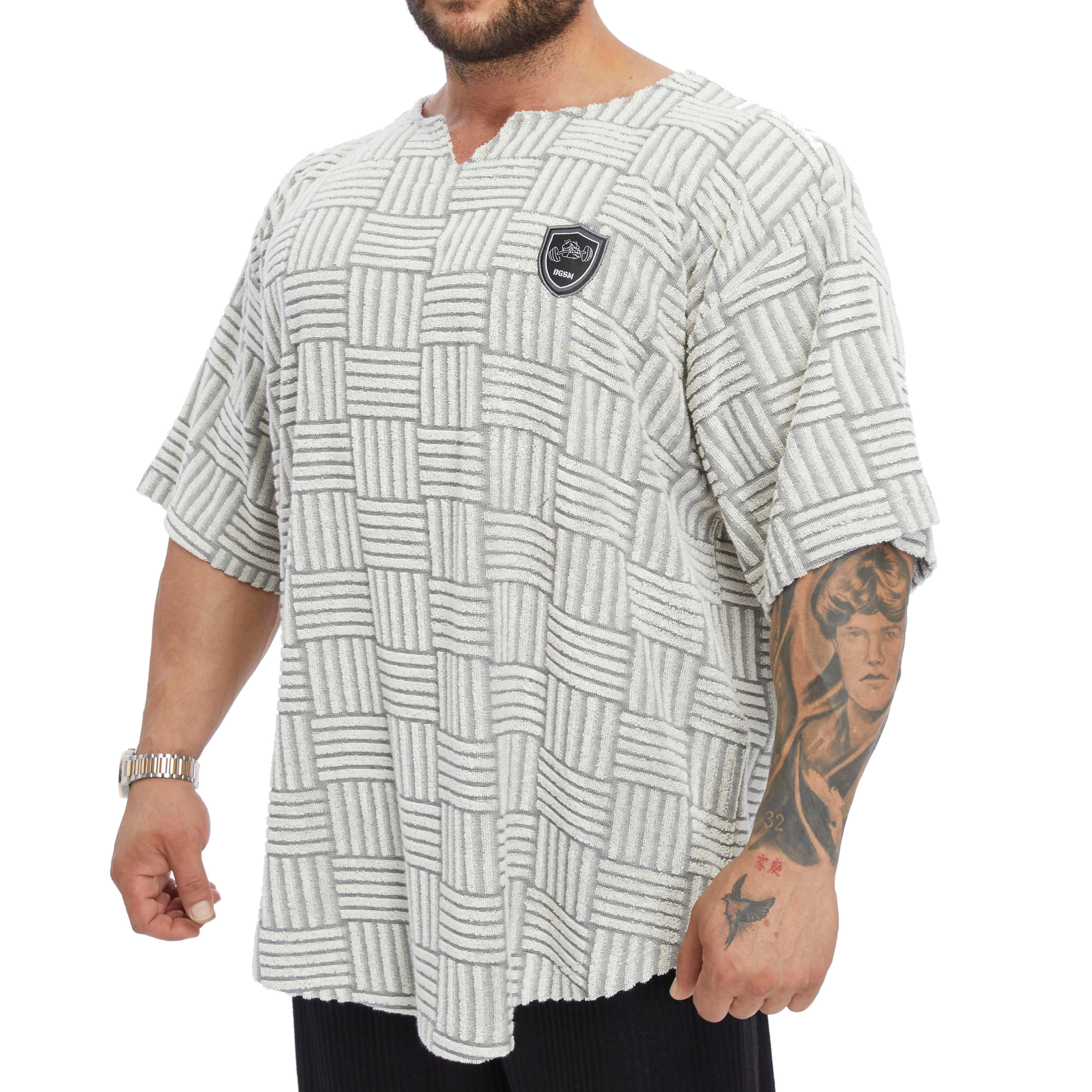Men's Oversize Towel Rag Top T-shirt