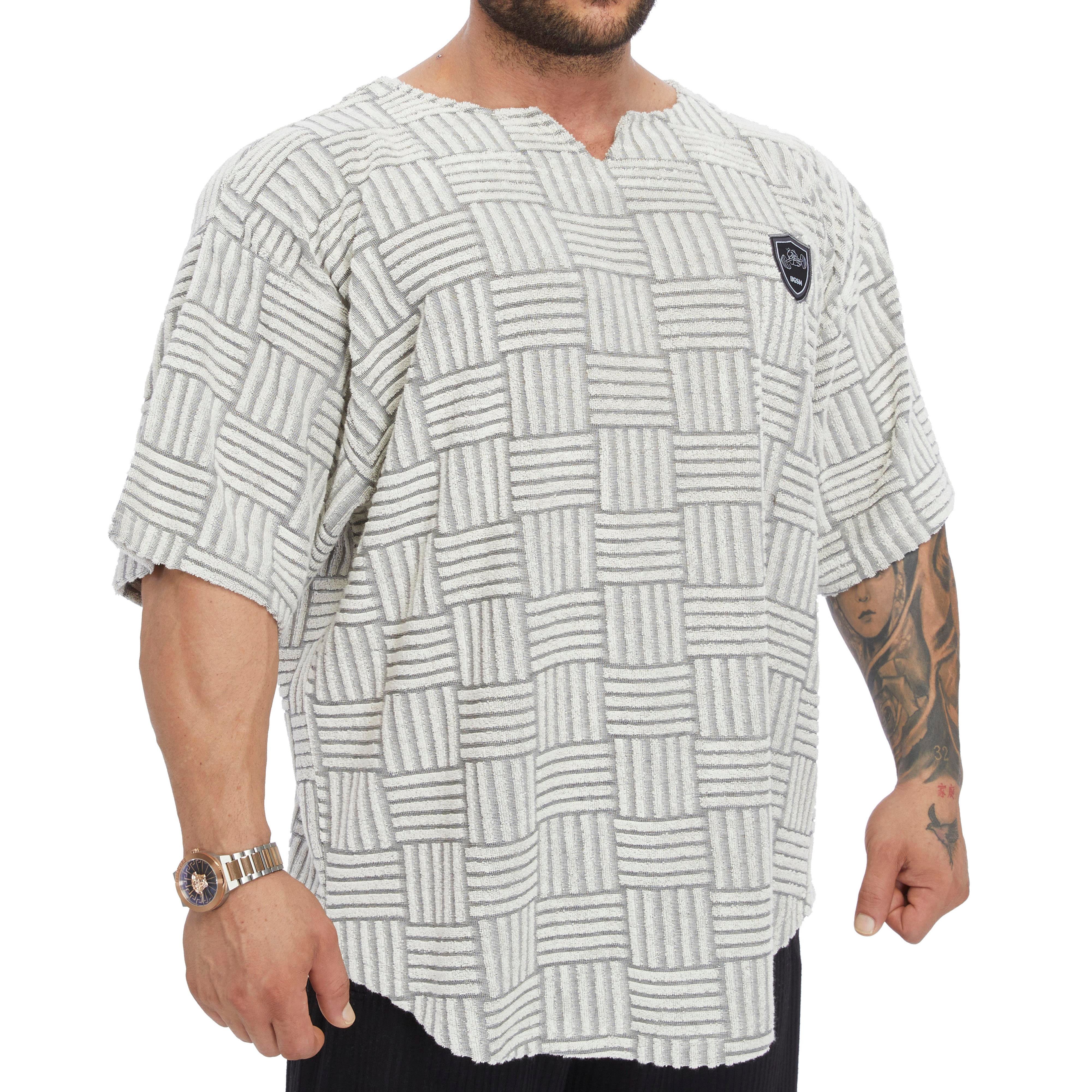 Men's Oversize Towel Rag Top T-shirt