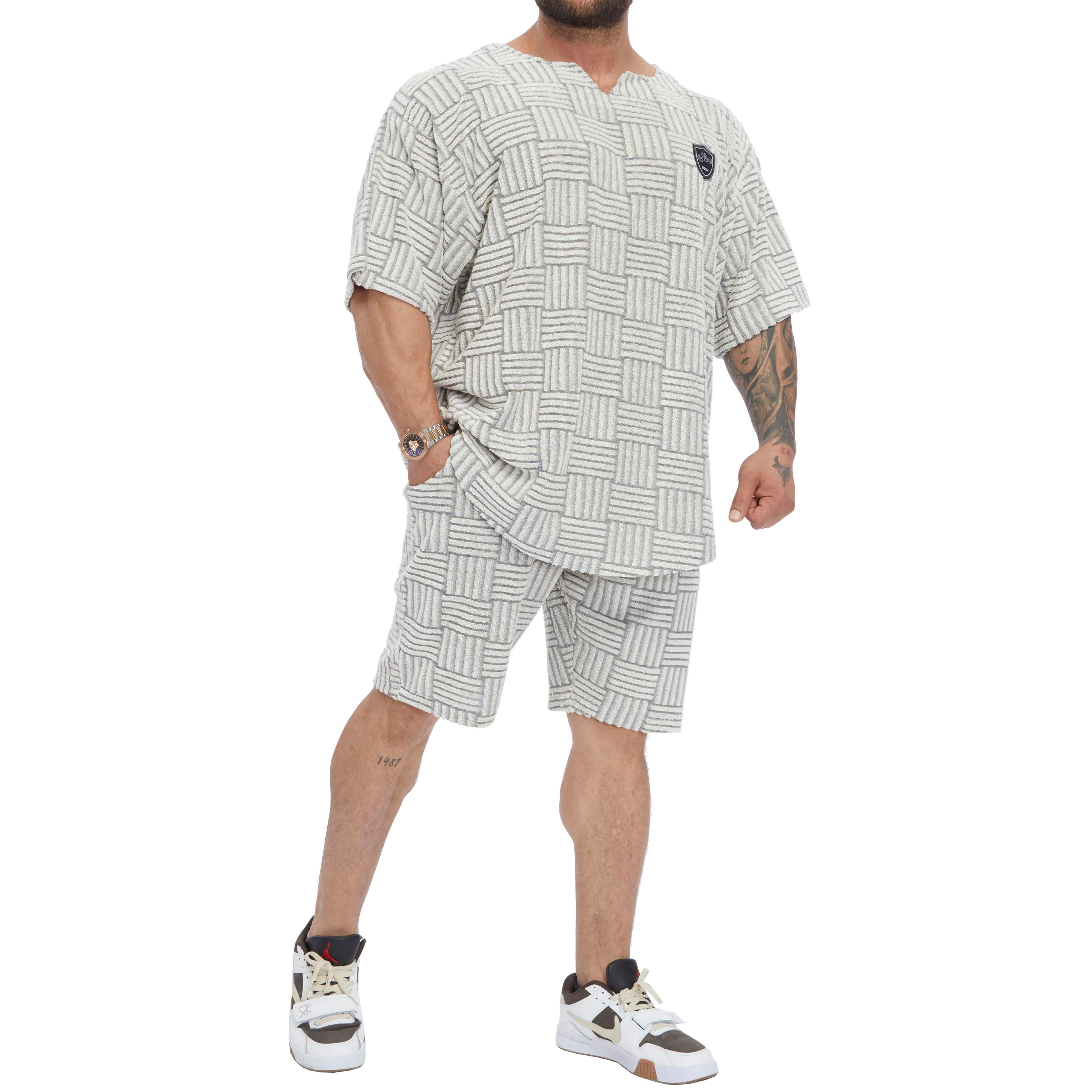 Men's Oversize Towel Rag Top T-shirt