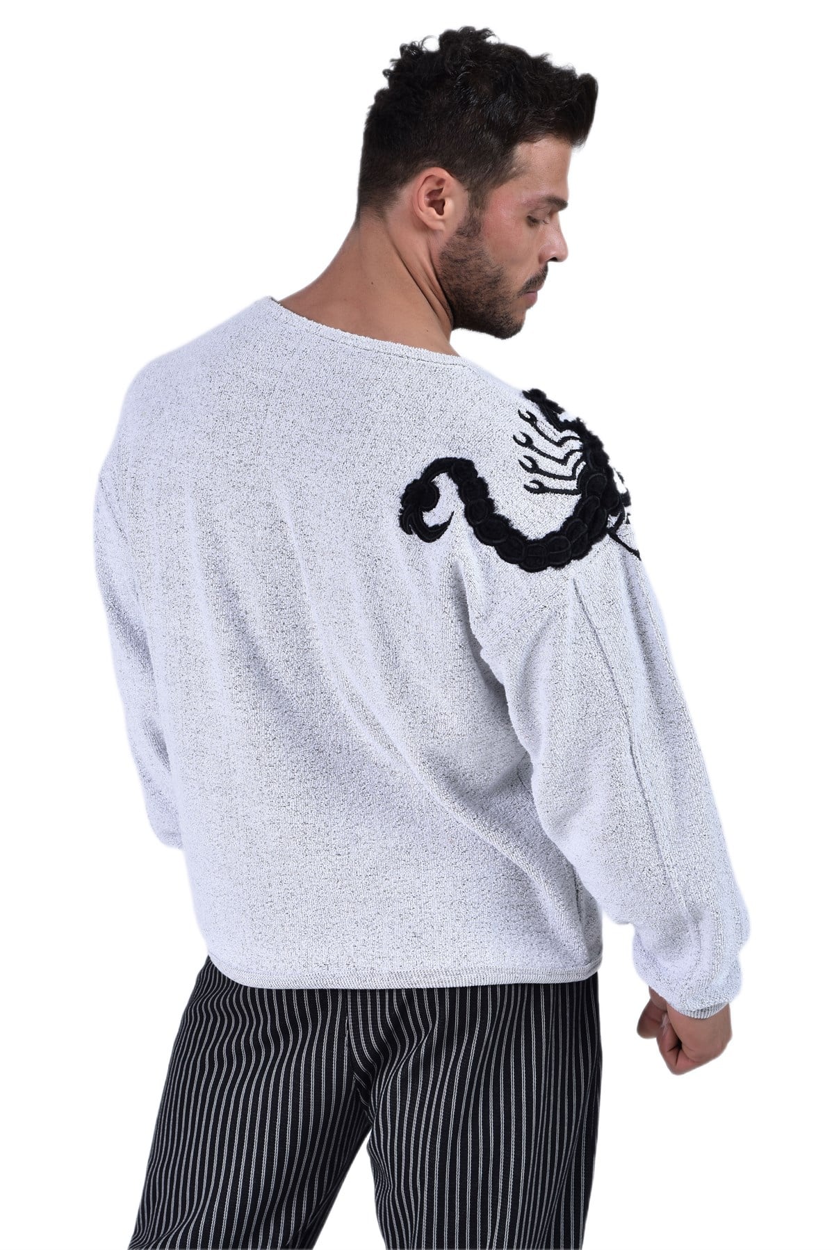 Men's Oversize Towel Sweater
