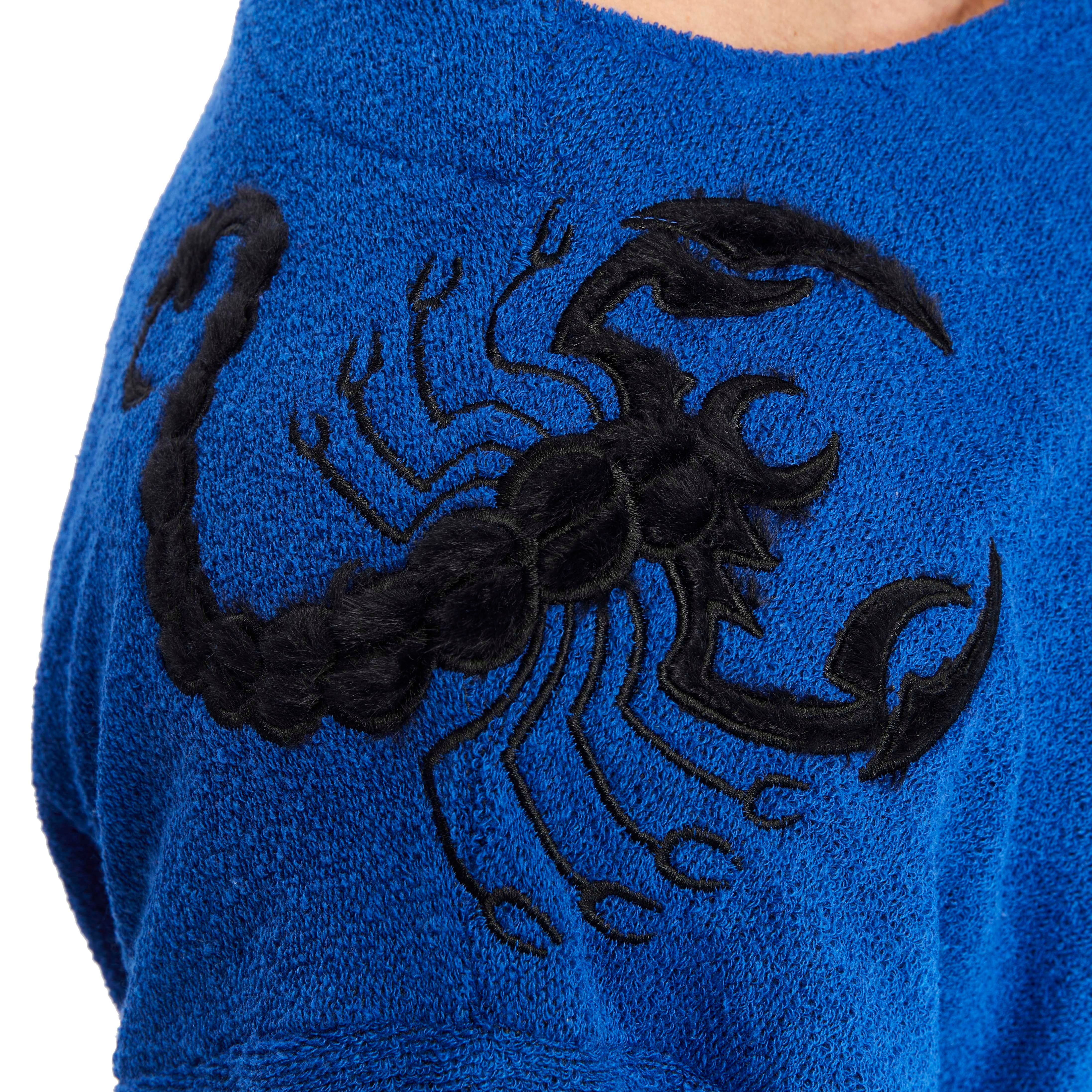 Men's Oversize Towel Textured Rag Top T-shirt