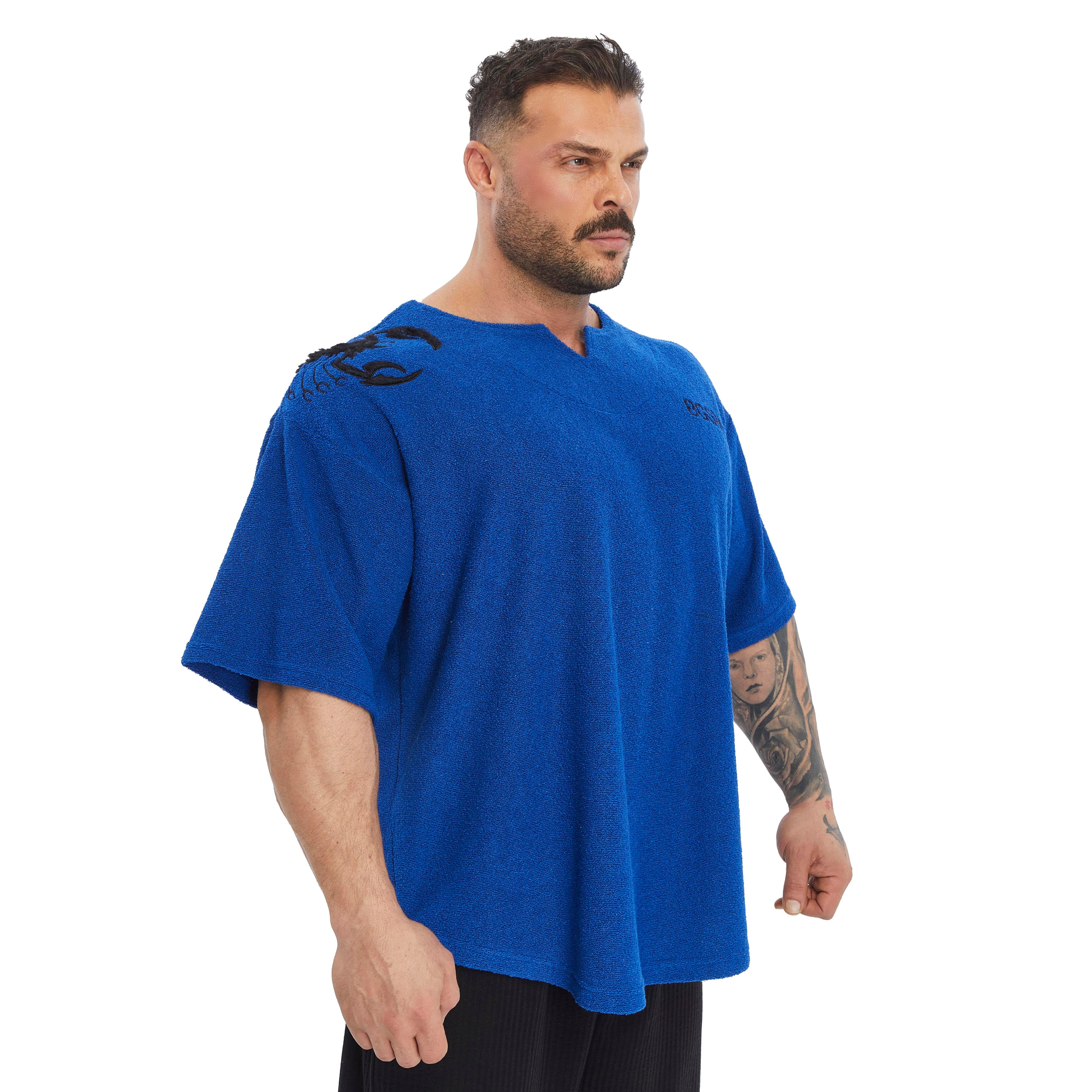 Men's Oversize Towel Textured Rag Top T-shirt