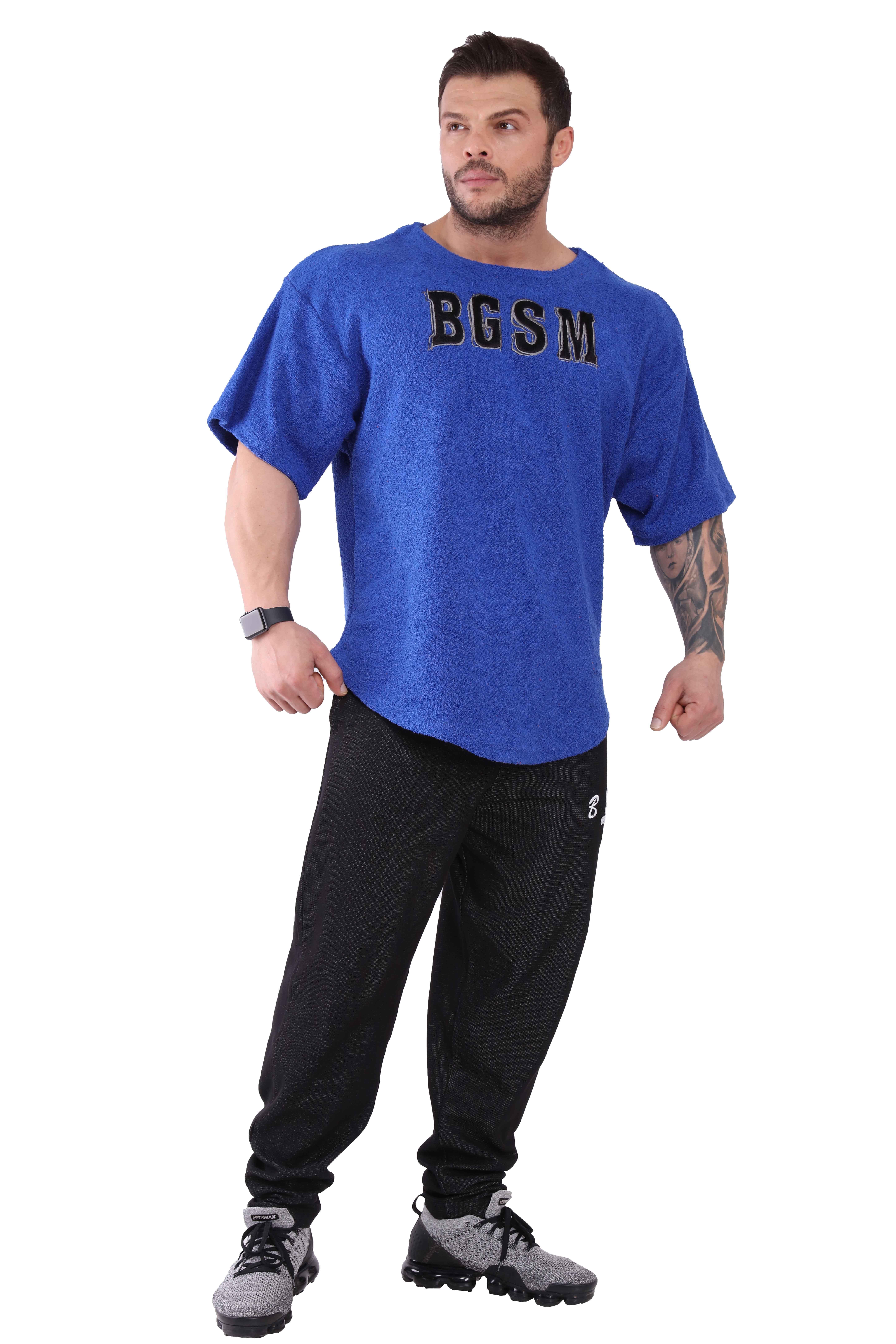 Men's Oversize Towel Textured Rag Top T-shirt