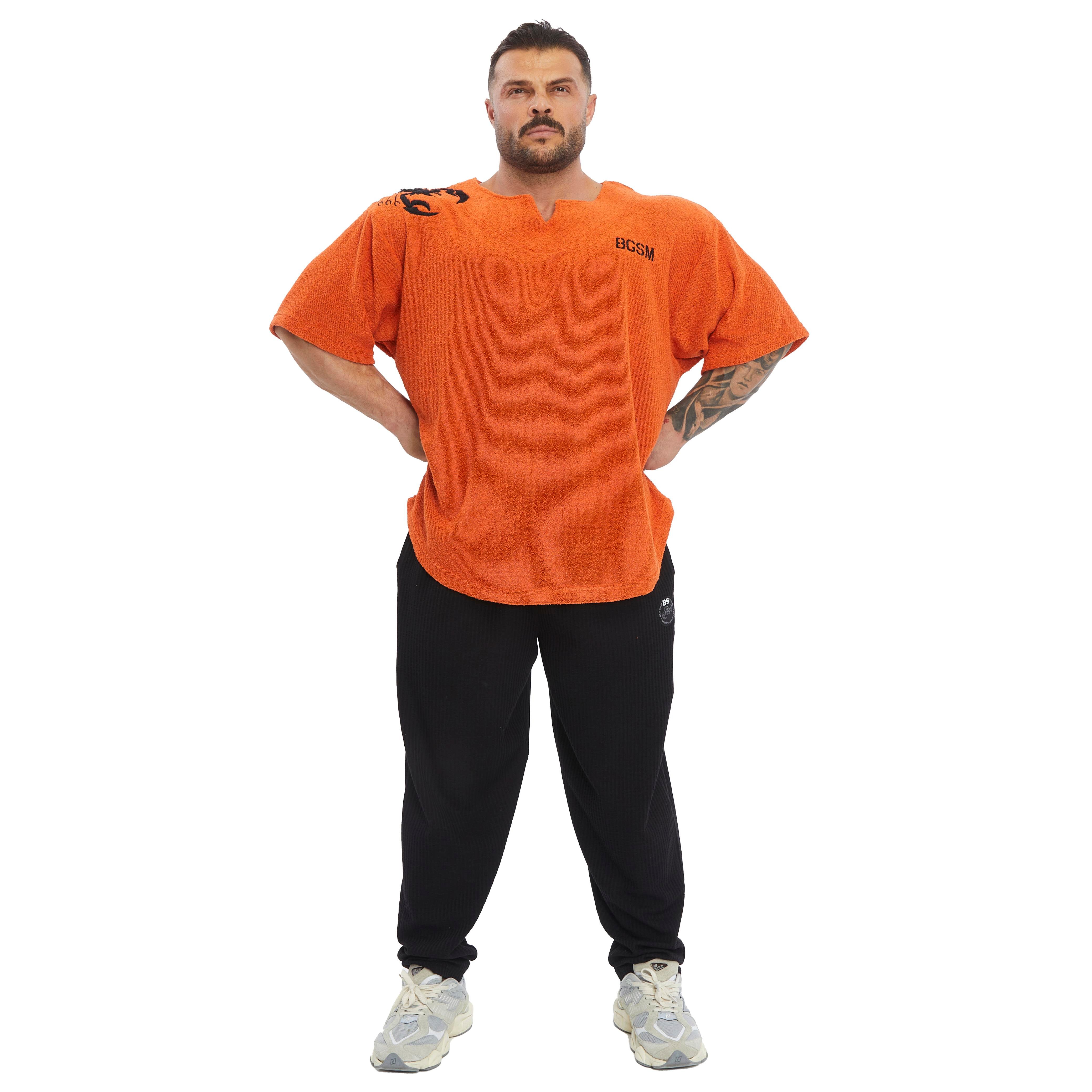 Men's Oversize Towel Textured Rag Top T-shirt