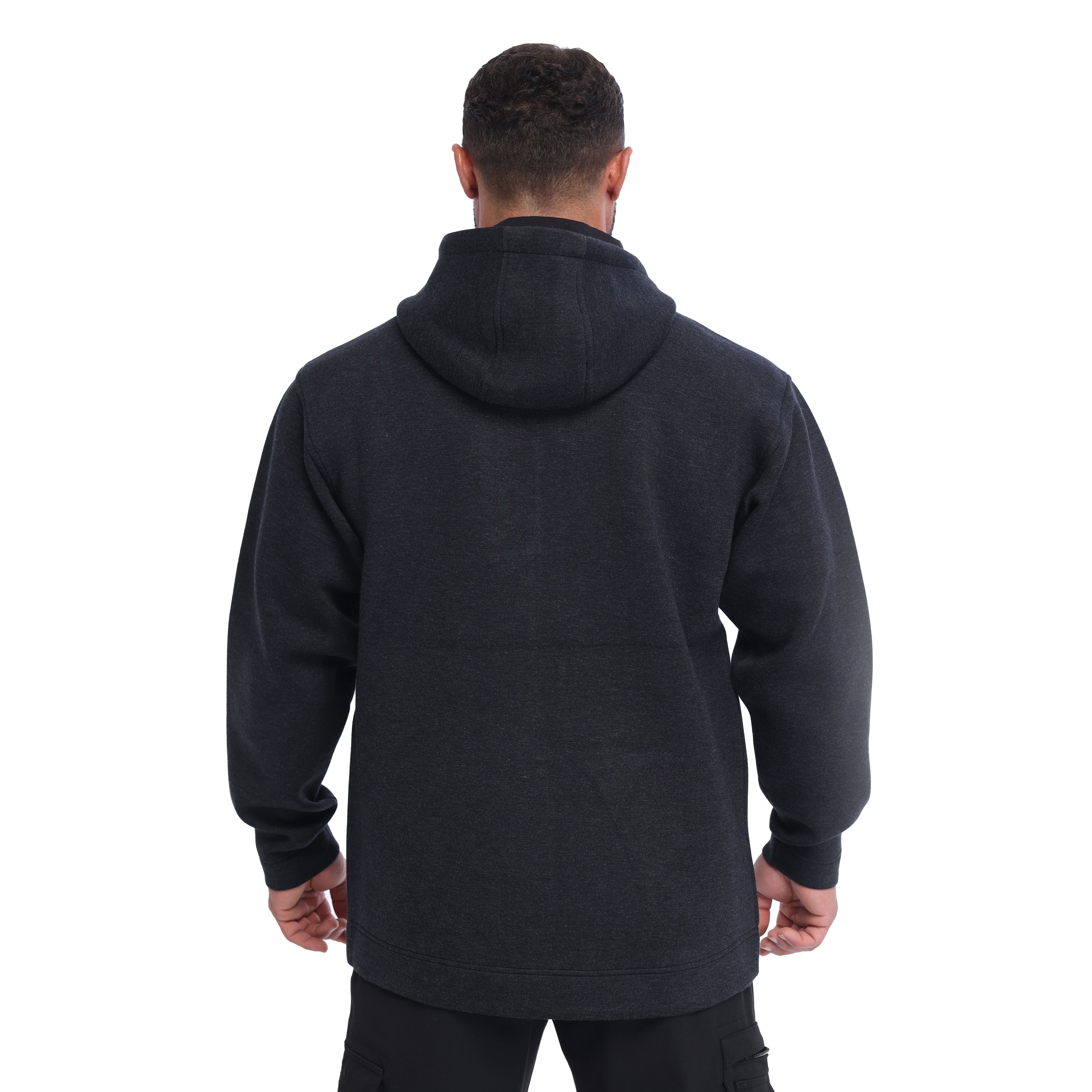 Men's Oversized Hooded Scuba Fabric Sports Jacket