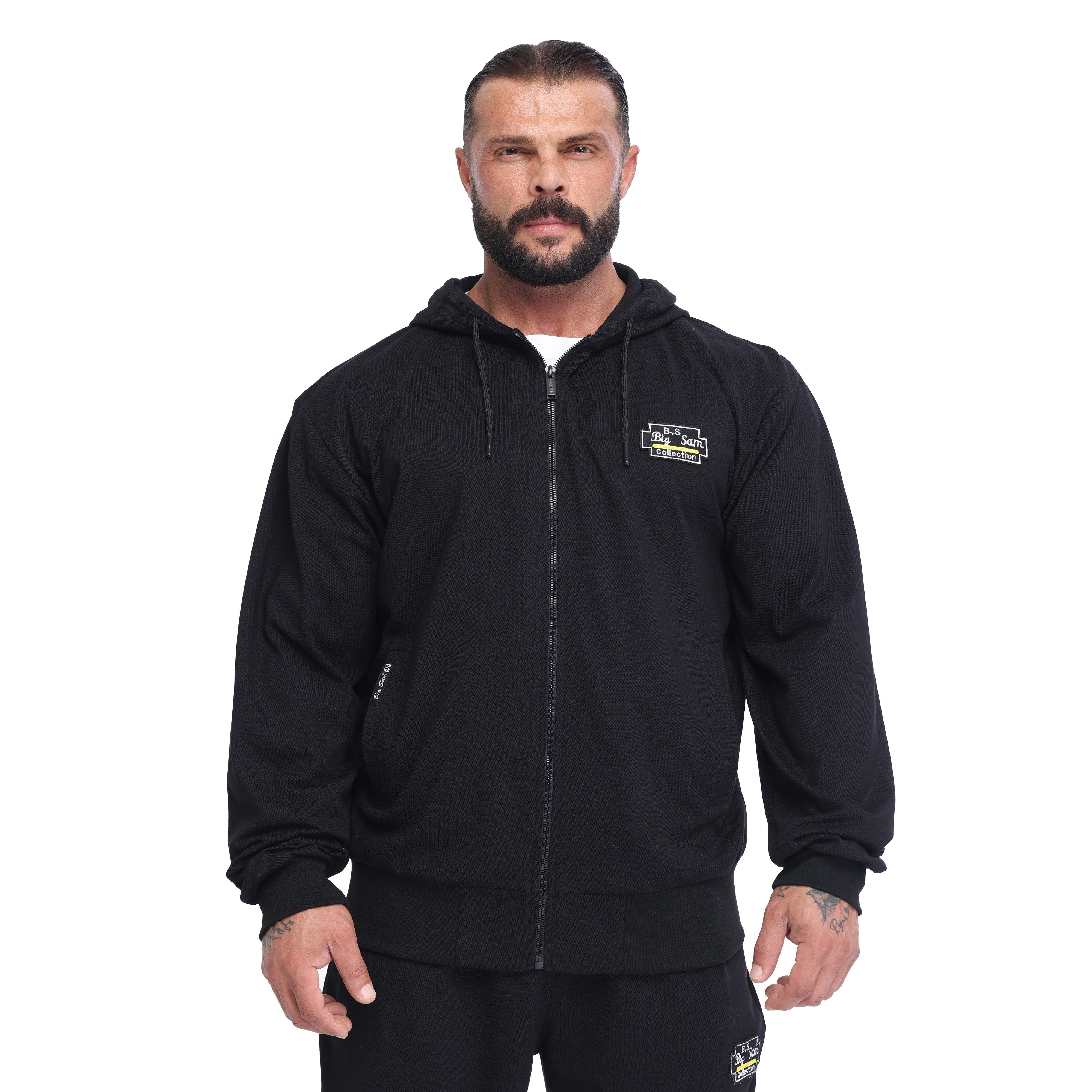 Men's Relaxed-Fit Piqué Full-Zip Summer Hoodie