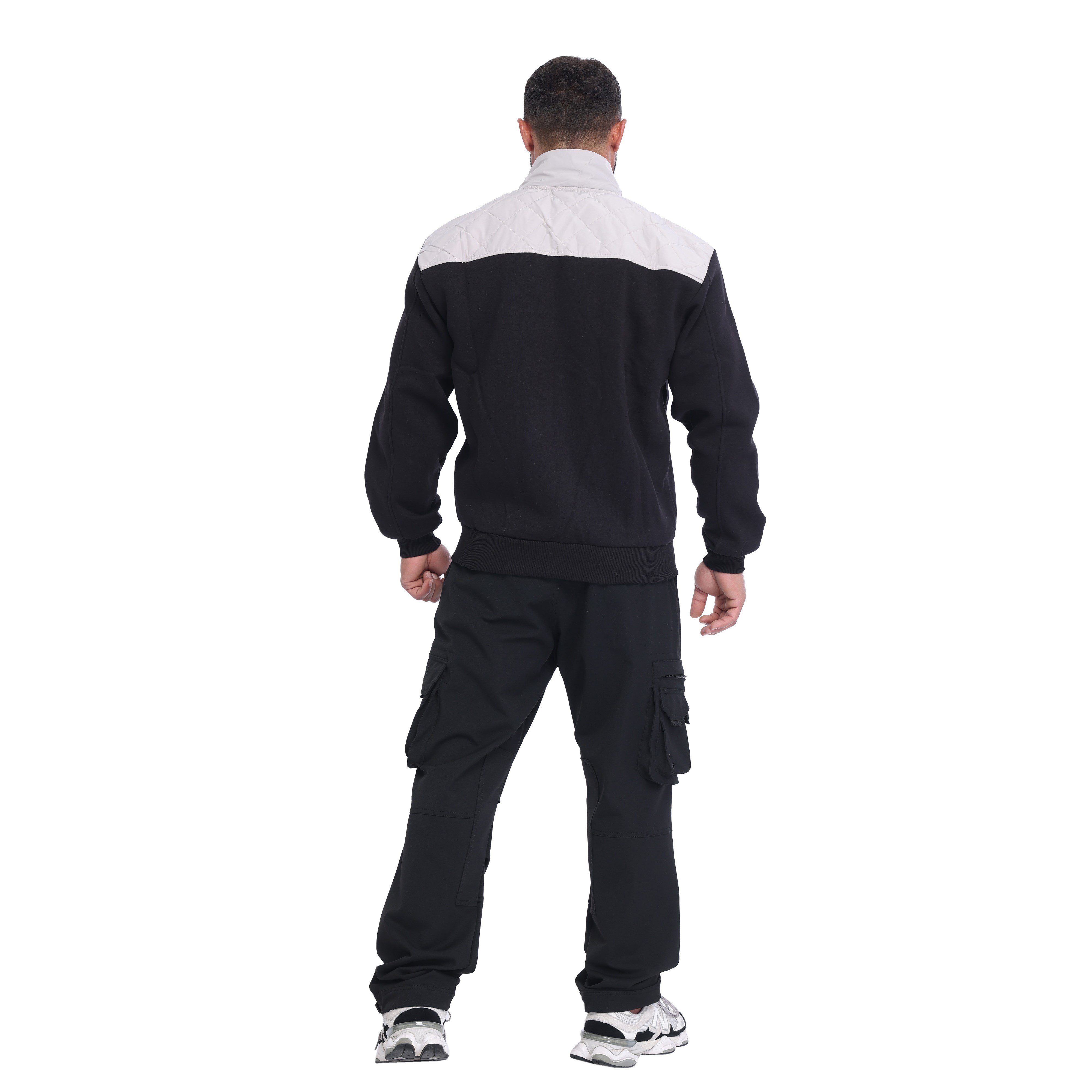 Men's Relaxed-Fit Quilted Full-Zip Athletic Jacket Big Sam 3594
