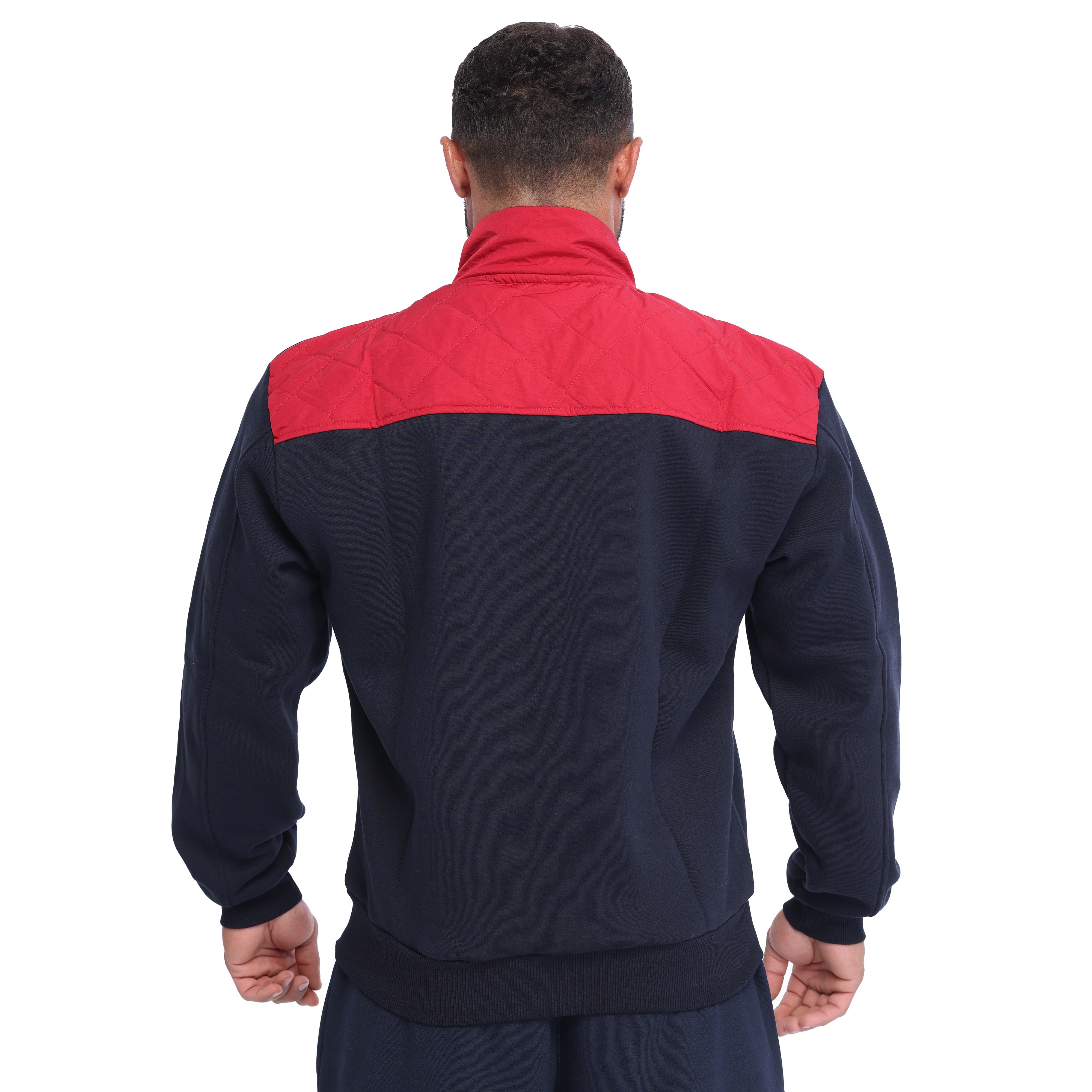 Men's Relaxed-Fit Quilted Full-Zip Athletic Jacket Big Sam 3599
