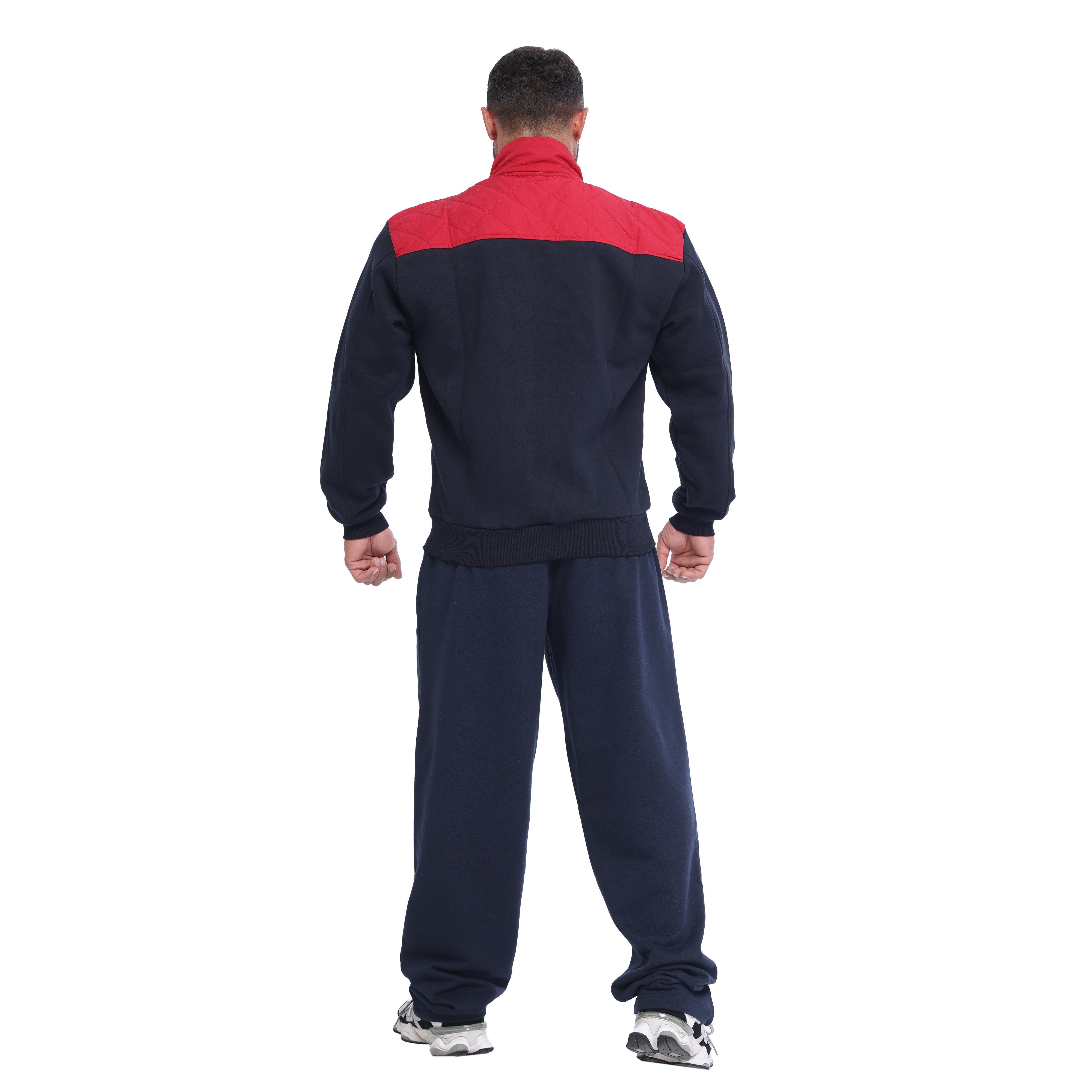Men's Relaxed-Fit Quilted Full-Zip Athletic Jacket Big Sam 3599