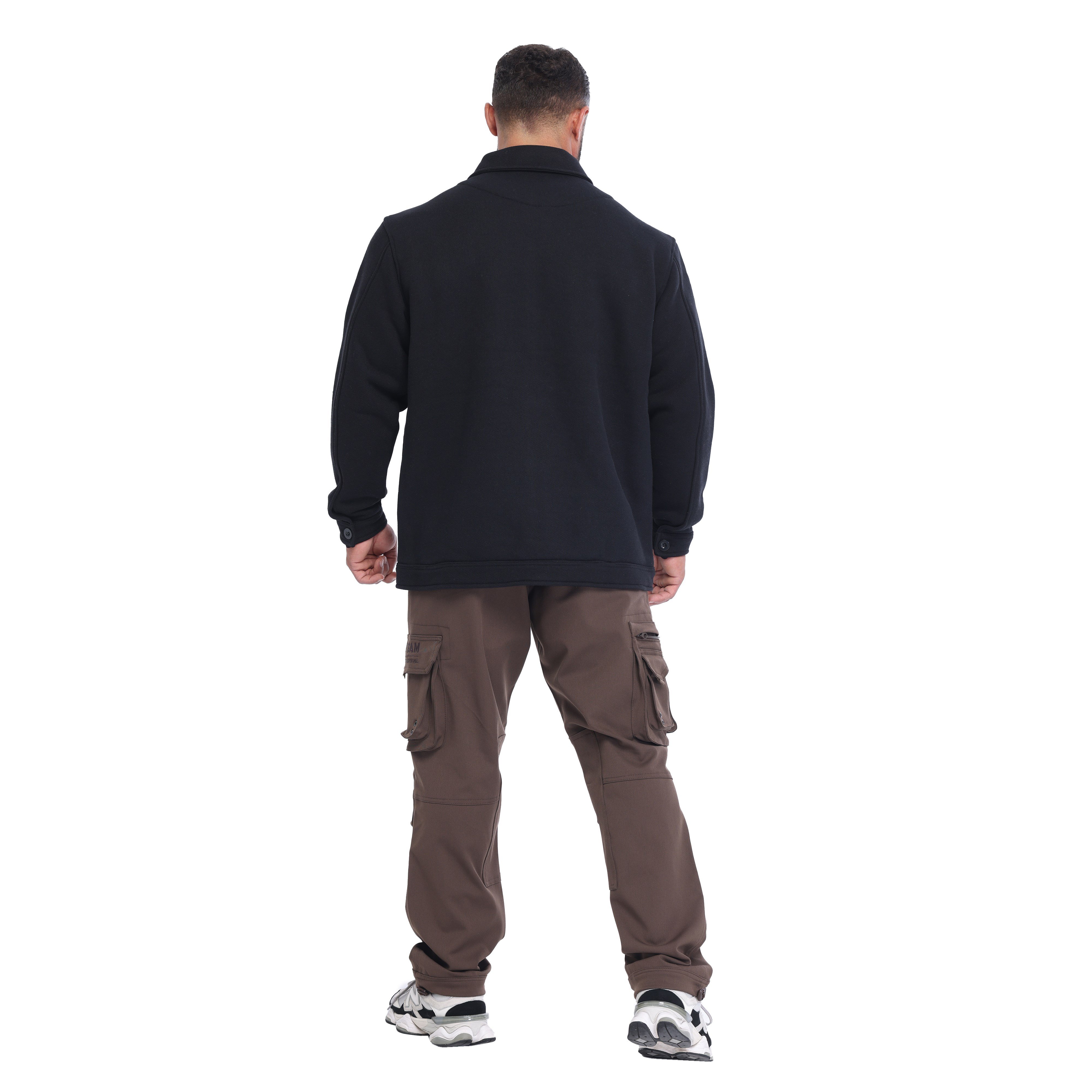 Men's Relaxed-Fit, Technical Fabric Cargo Pants