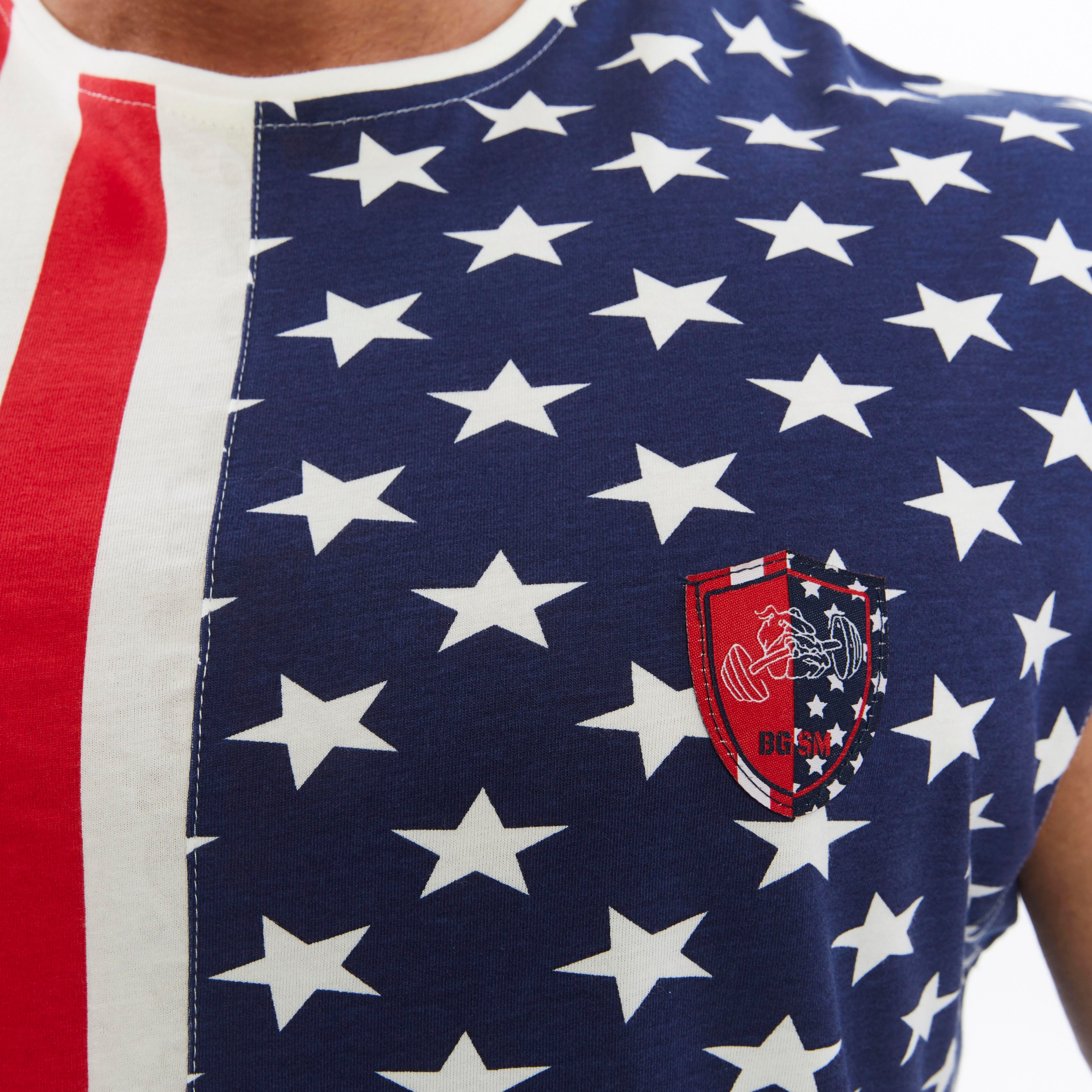 Men's Sleeveless T-shirt Cotton Gym Tank Top